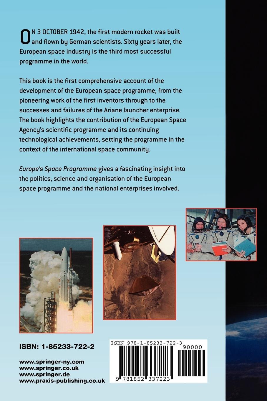 Rückseitencover Europe's Space Programme