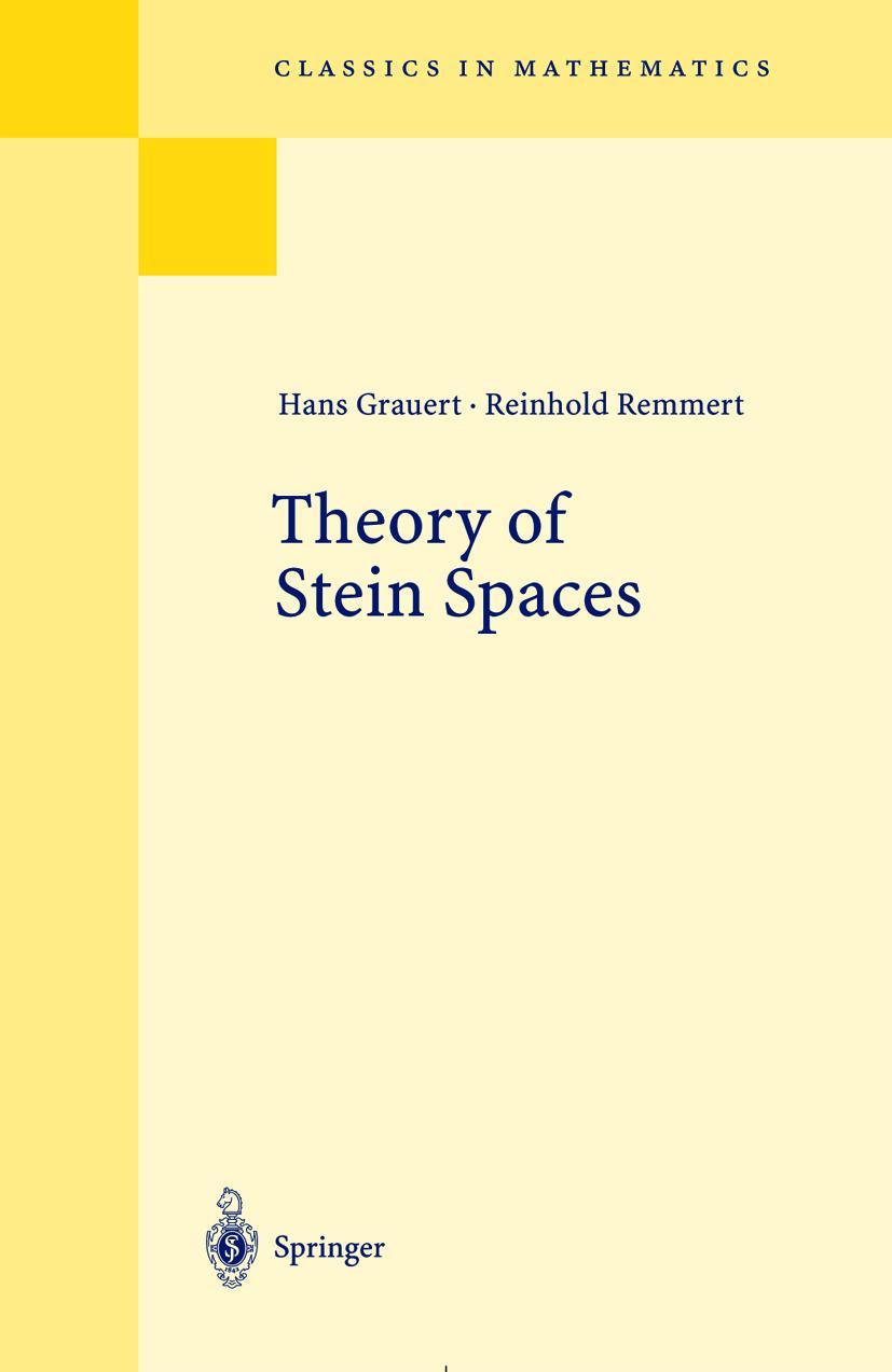Vorderes Coverbild Theory of Stein Spaces