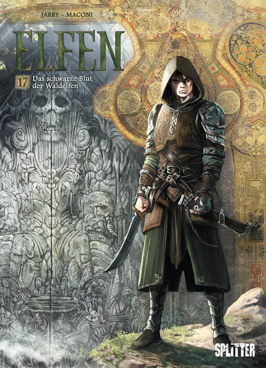 Vorderes Coverbild Elfen 17. Das schwarze Blut der Waldelfen