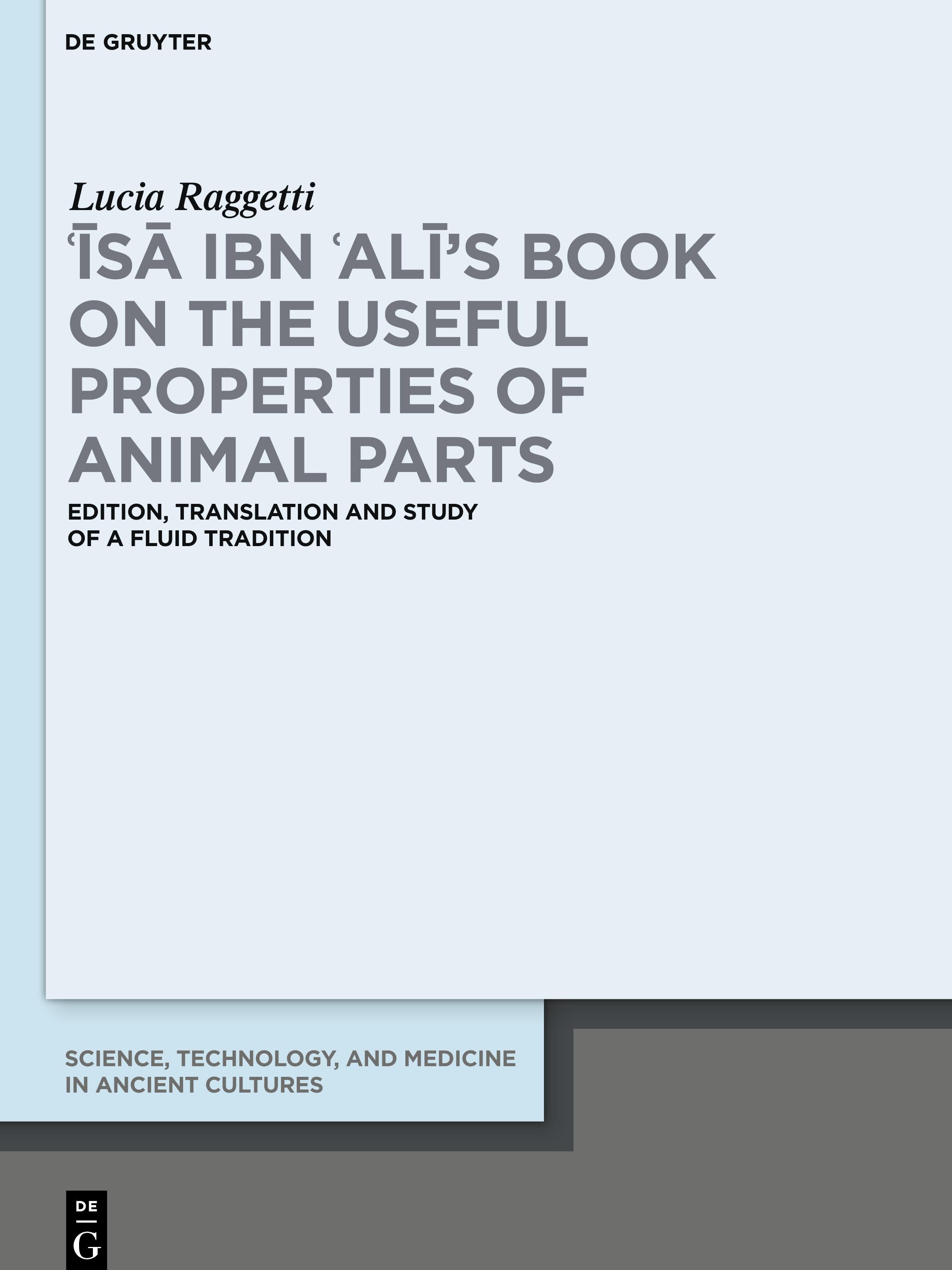Vorderes Coverbild ¿¿s¿ ibn ¿Al¿'s Book on the Useful Properties of Animal Parts