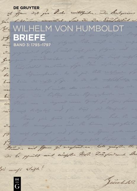 Vorderes Coverbild Briefe Juli 1795 bis Juni 1797