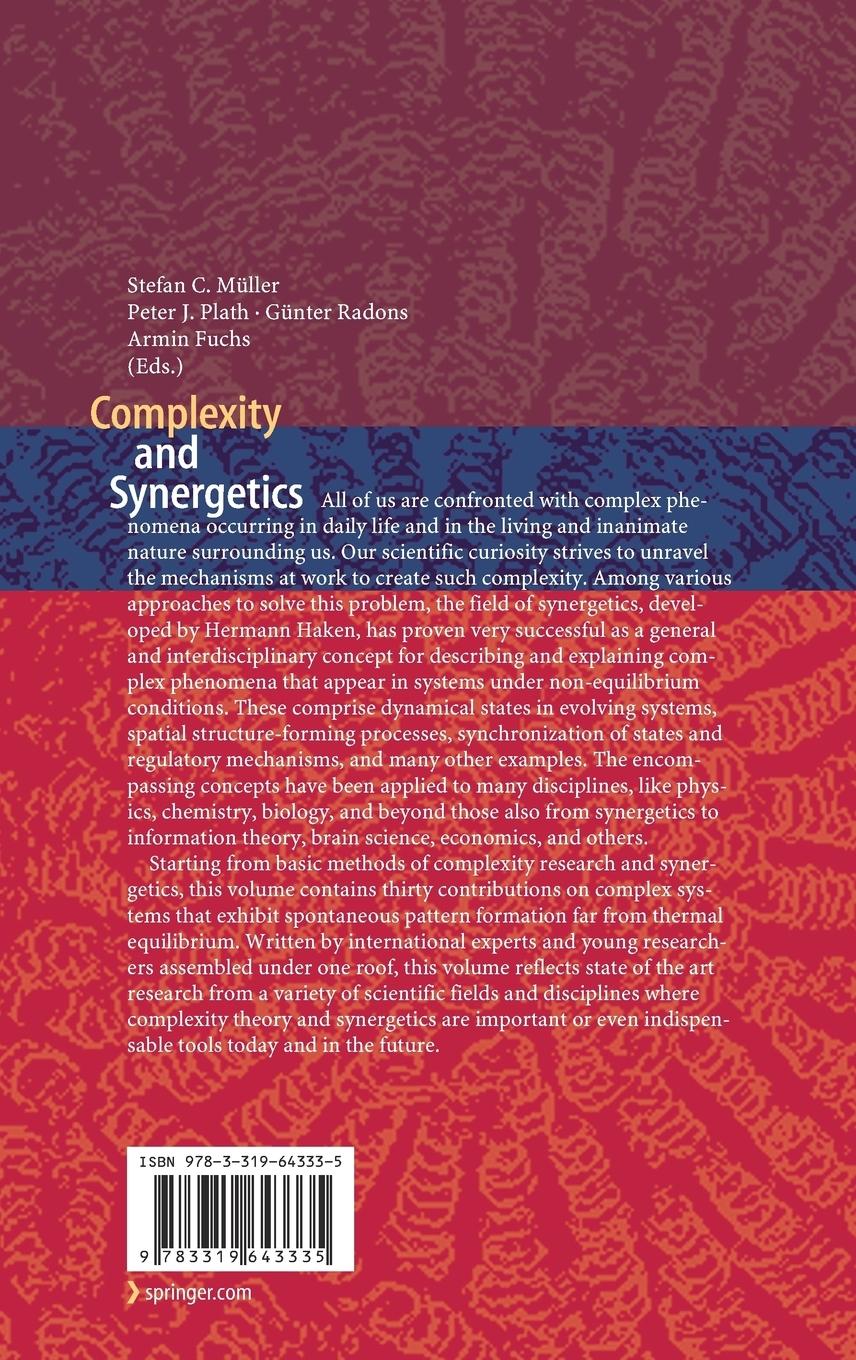 Rückseitencover Complexity and Synergetics