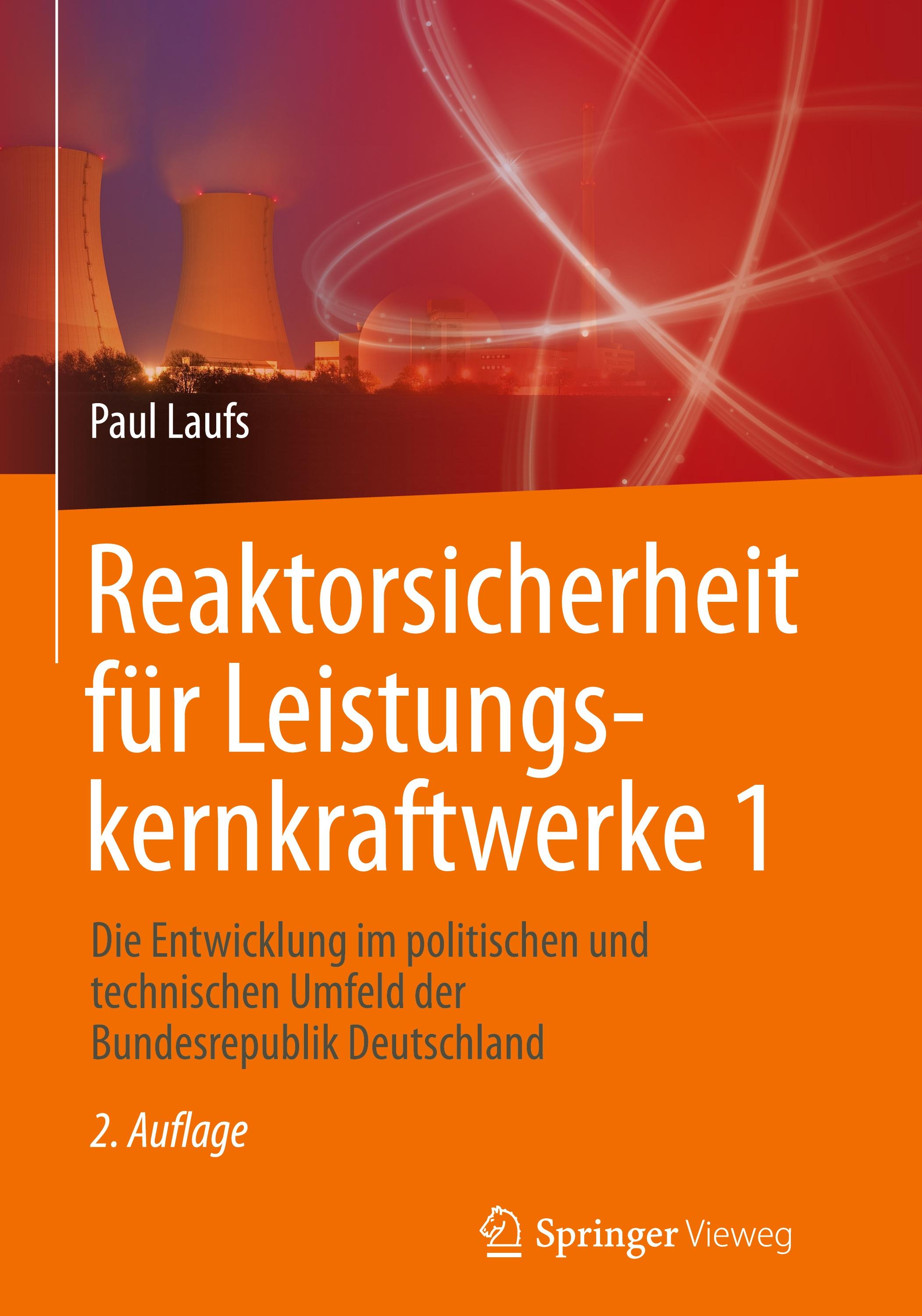 Vorderes Coverbild Reaktorsicherheit für Leistungskernkraftwerke 1