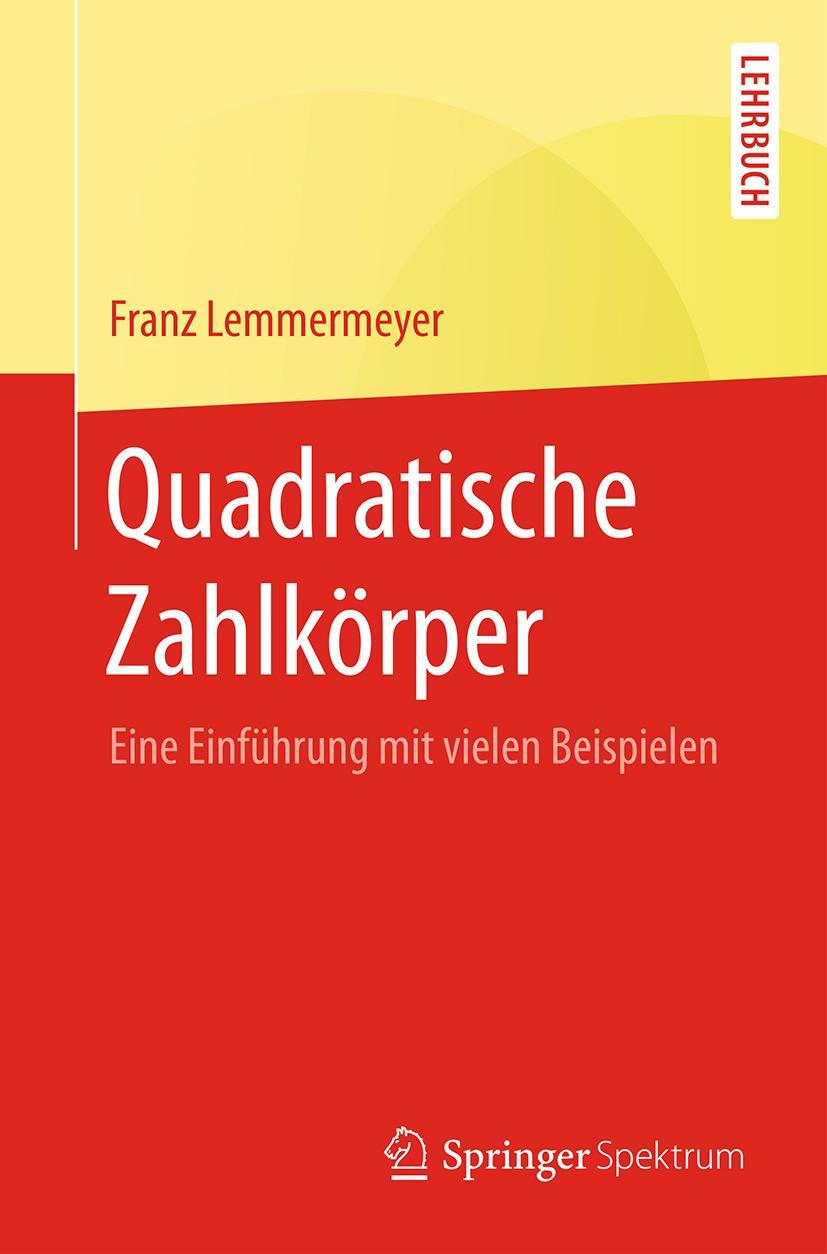 Vorderes Coverbild Quadratische Zahlkörper