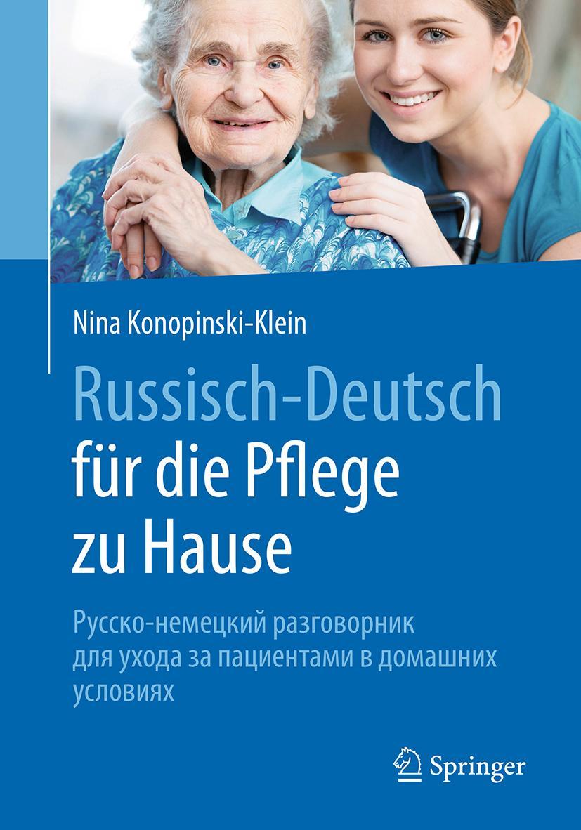 Vorderes Coverbild Russisch - Deutsch für die Pflege zu Hause