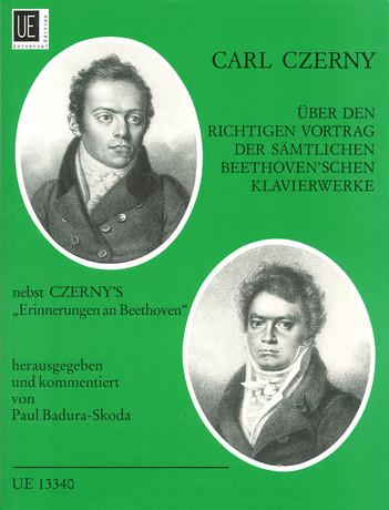Vorderes Coverbild Über den richtigen Vortrag der sämtlichen Beethoven'schen Klavierwerke