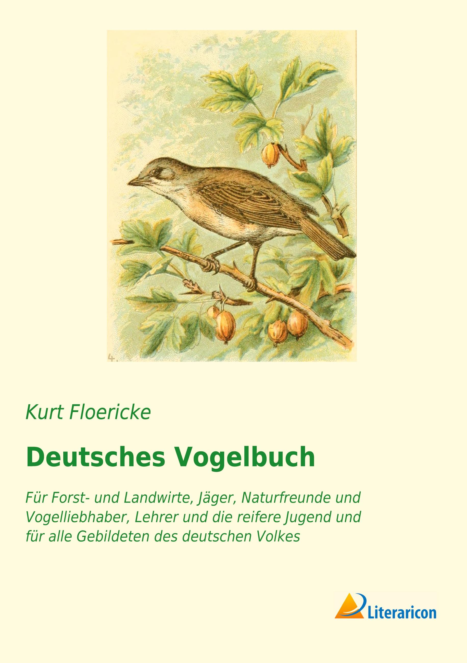 Vorderes Coverbild Deutsches Vogelbuch