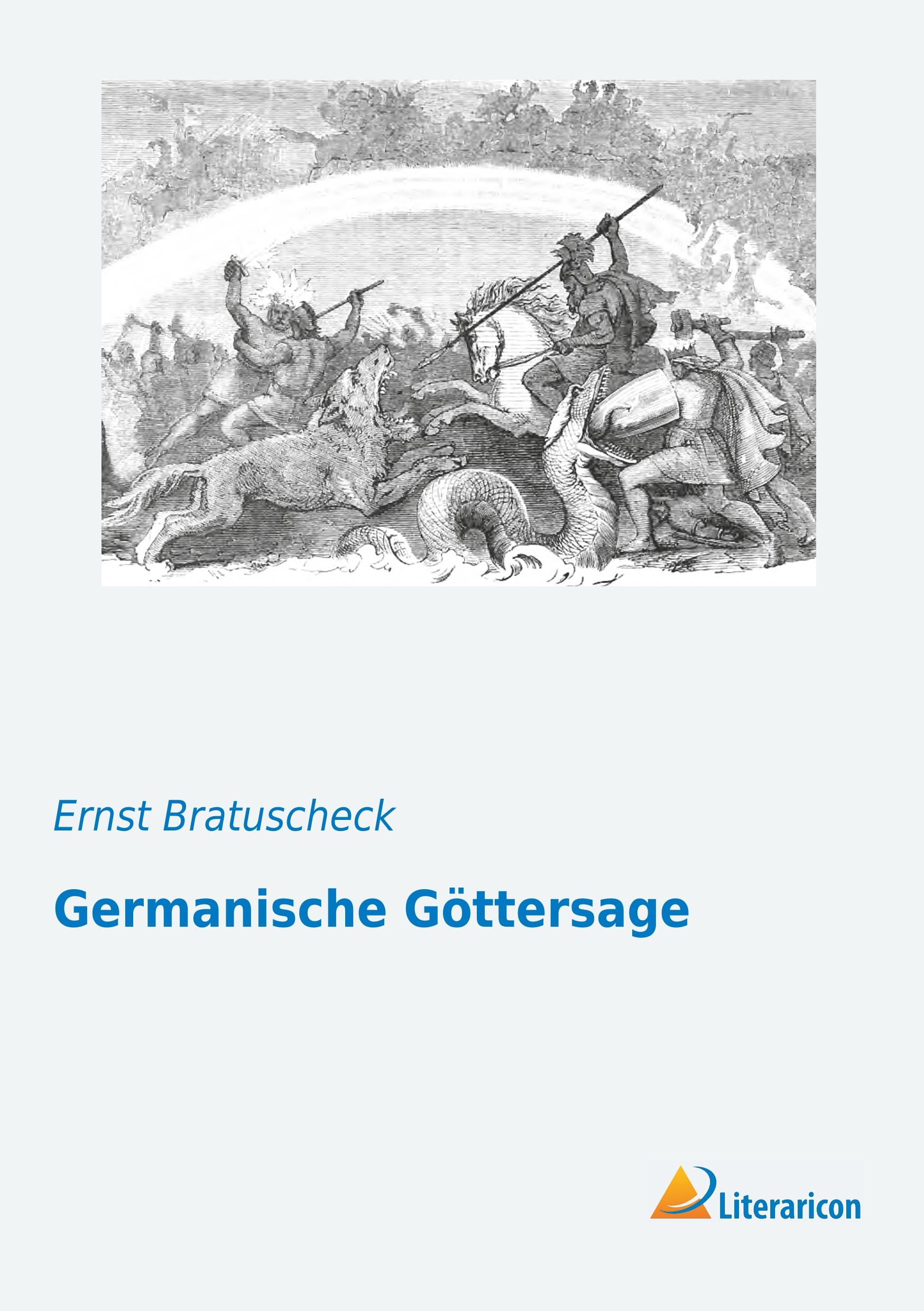 Vorderes Coverbild Germanische Göttersage