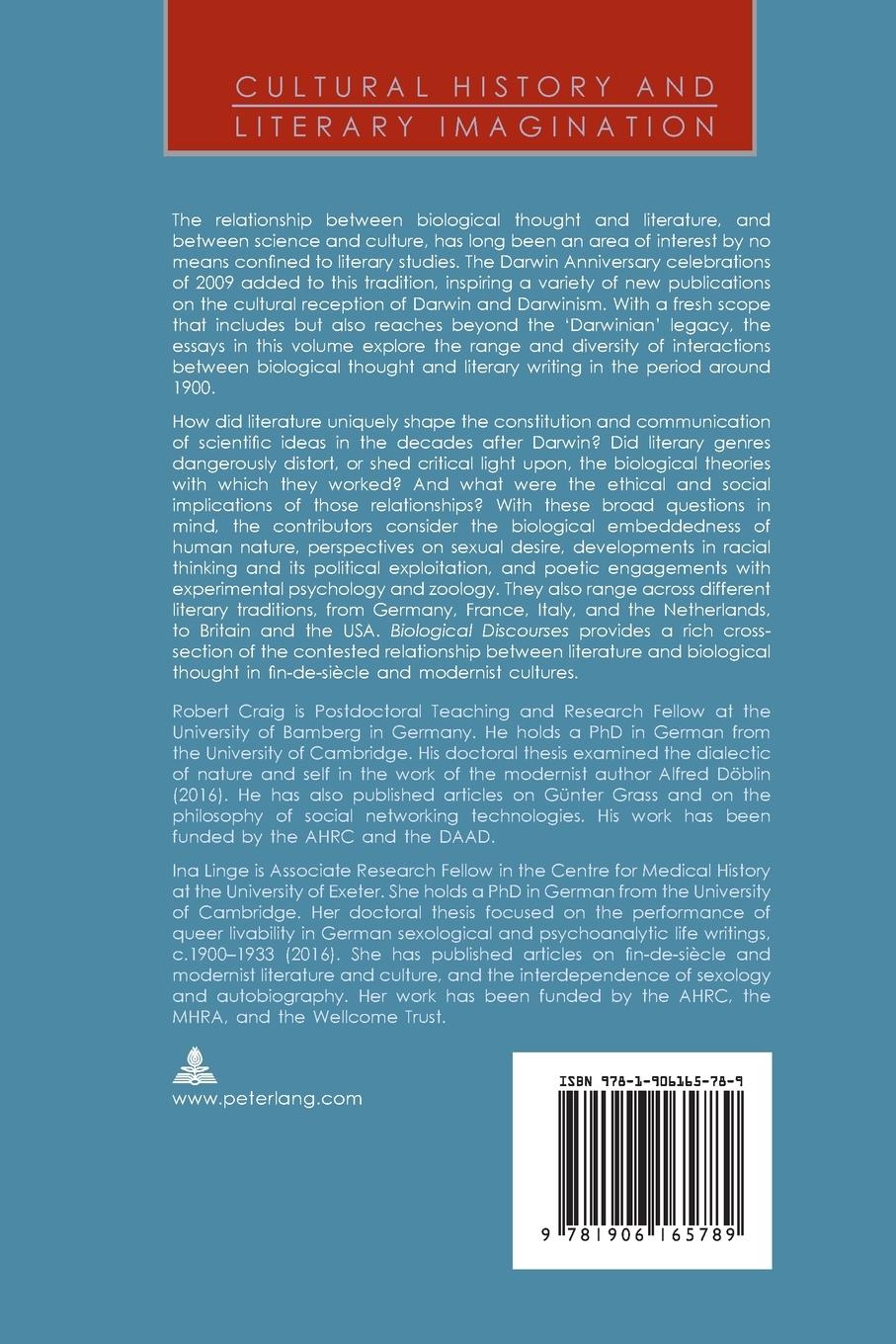 Rückseitencover Biological Discourses