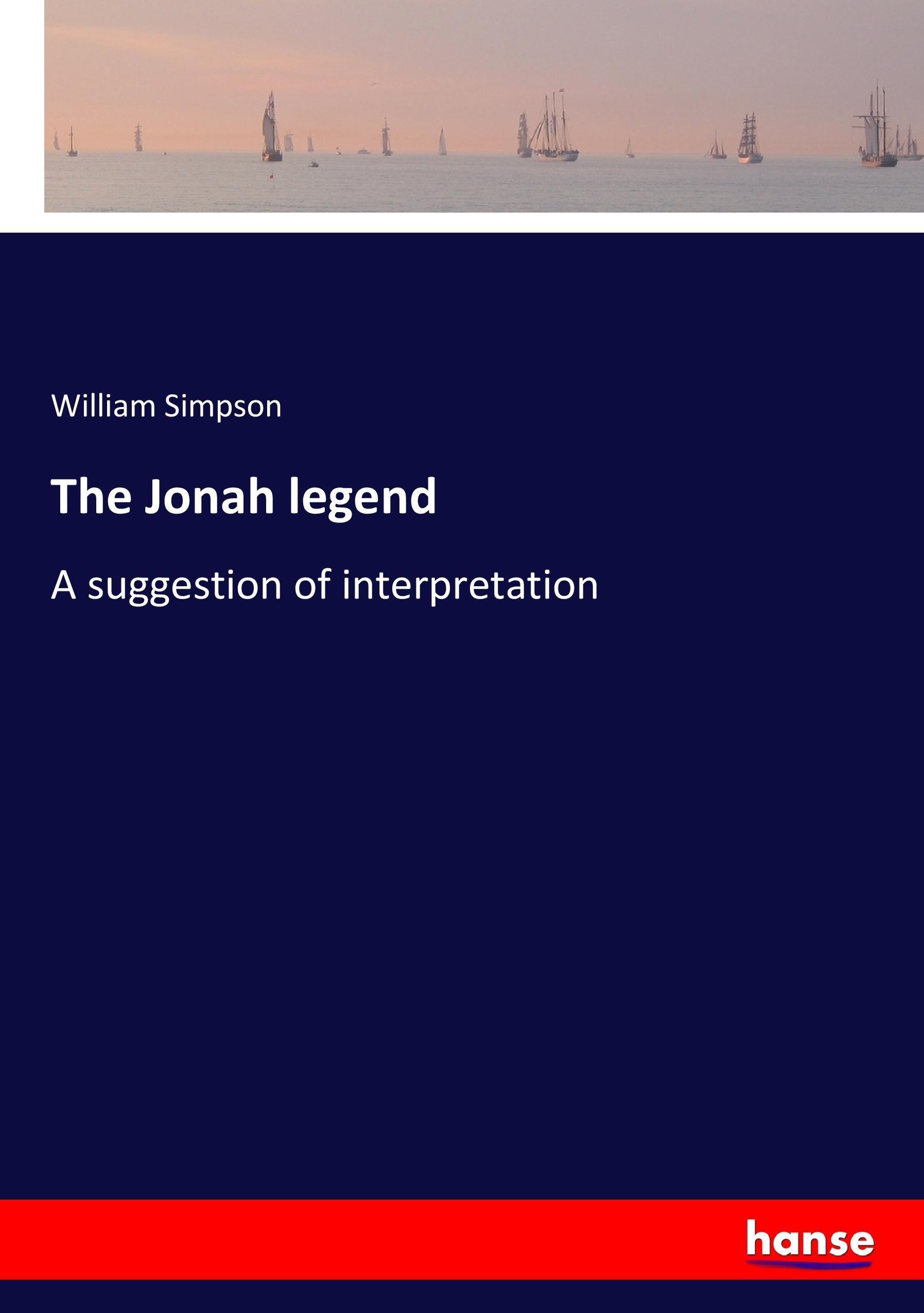 Vorderes Coverbild The Jonah legend