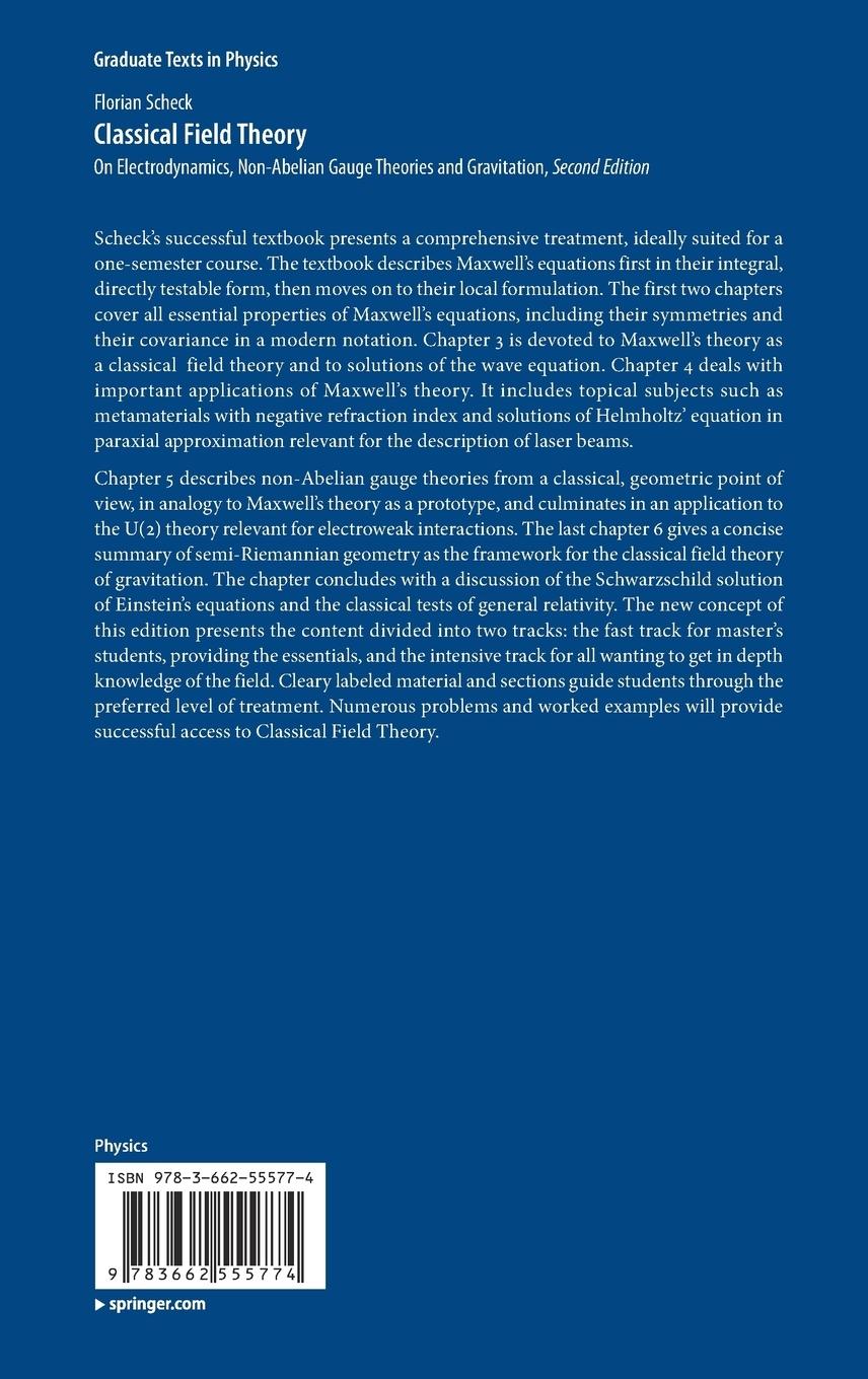 Rückseitencover Classical Field Theory