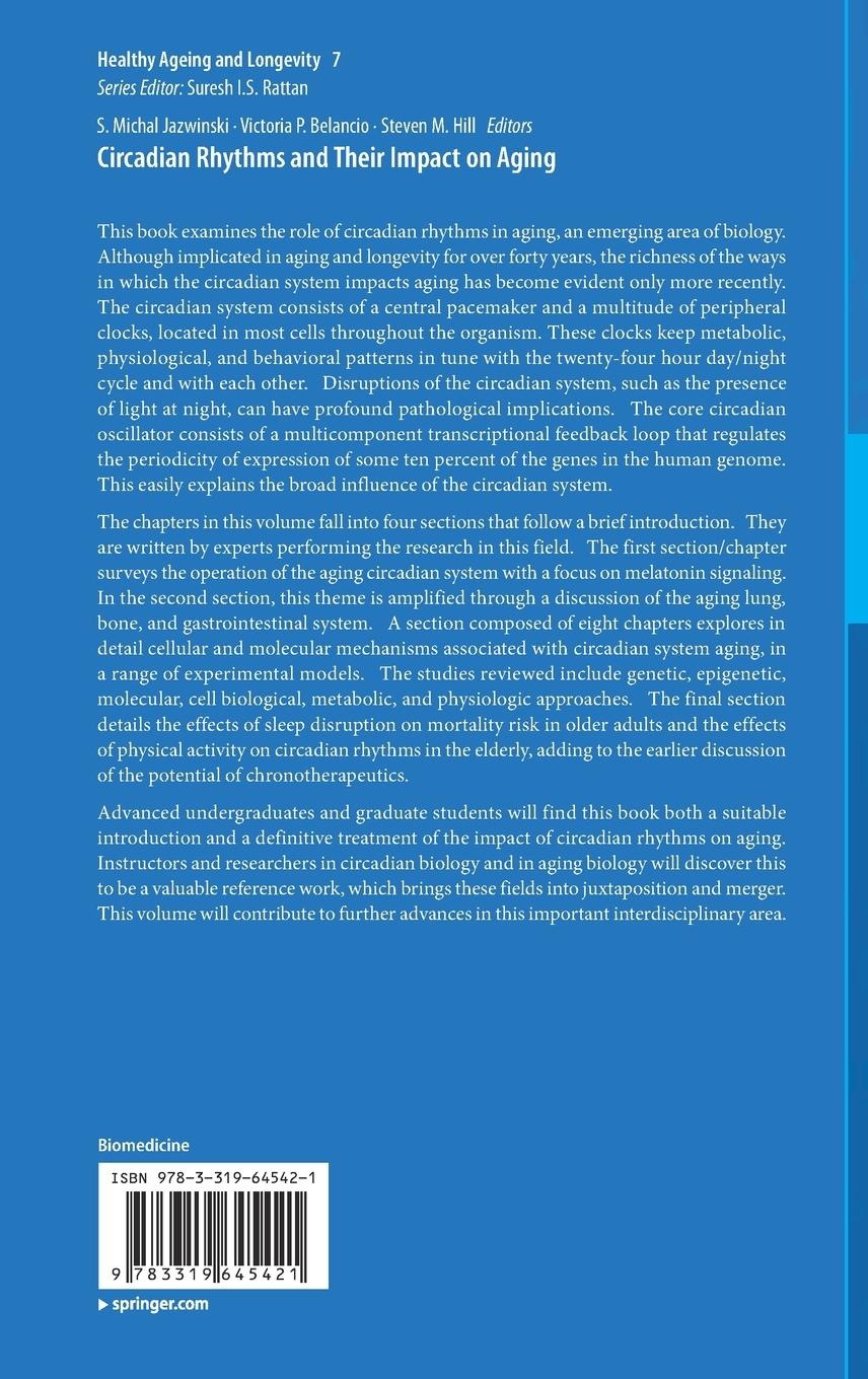 Rückseitencover Circadian Rhythms and Their Impact on Aging