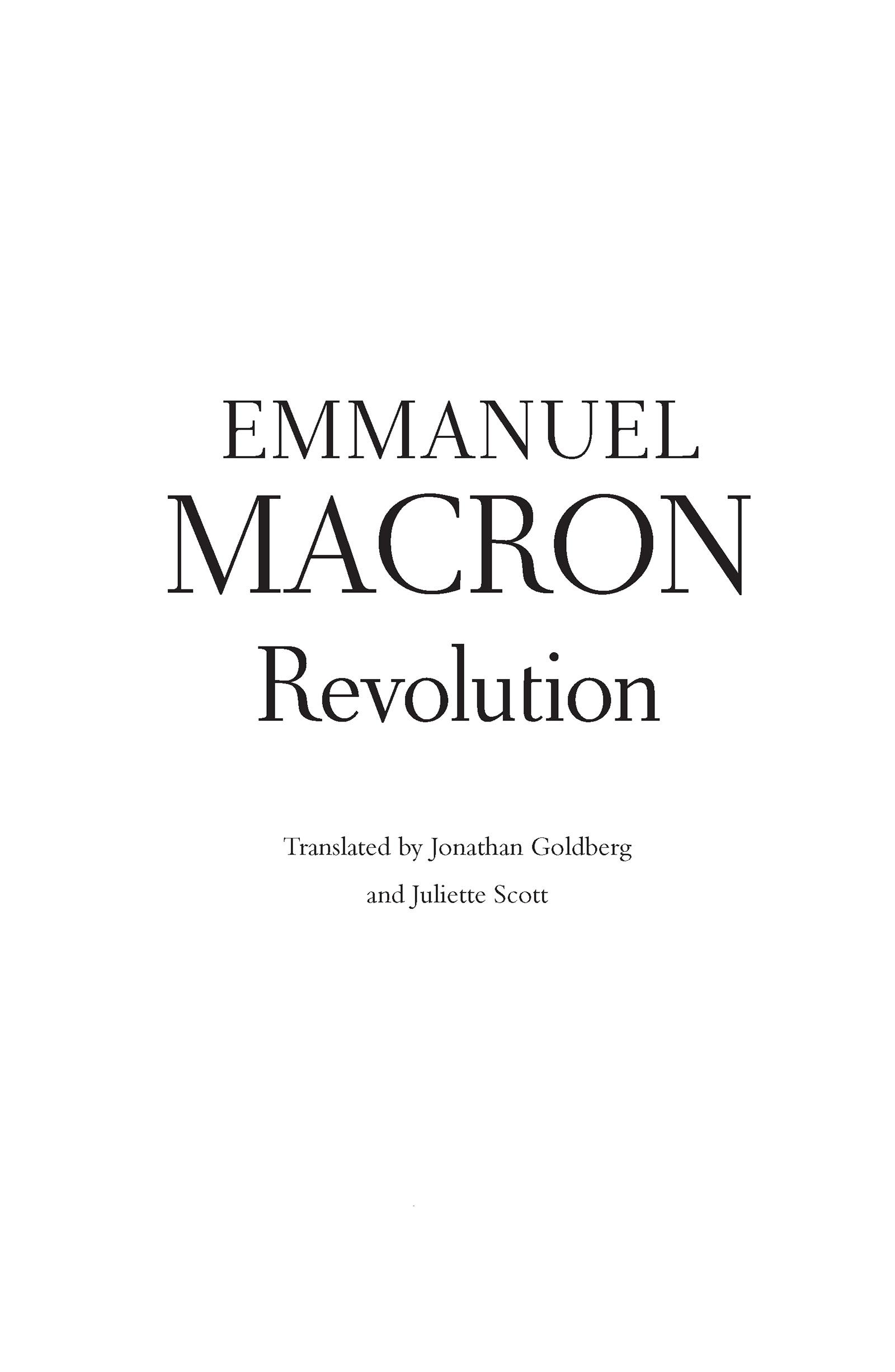 Vorderes Coverbild Revolution