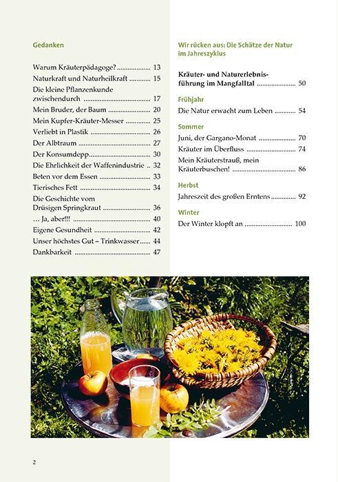 Beispielinhalt (Bild) Kräuterwastls Weg