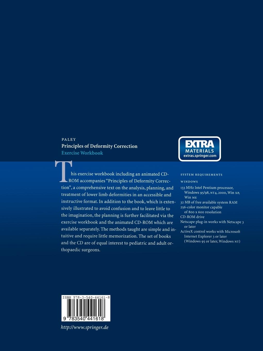 Rückseitencover Principles of Deformity Correction