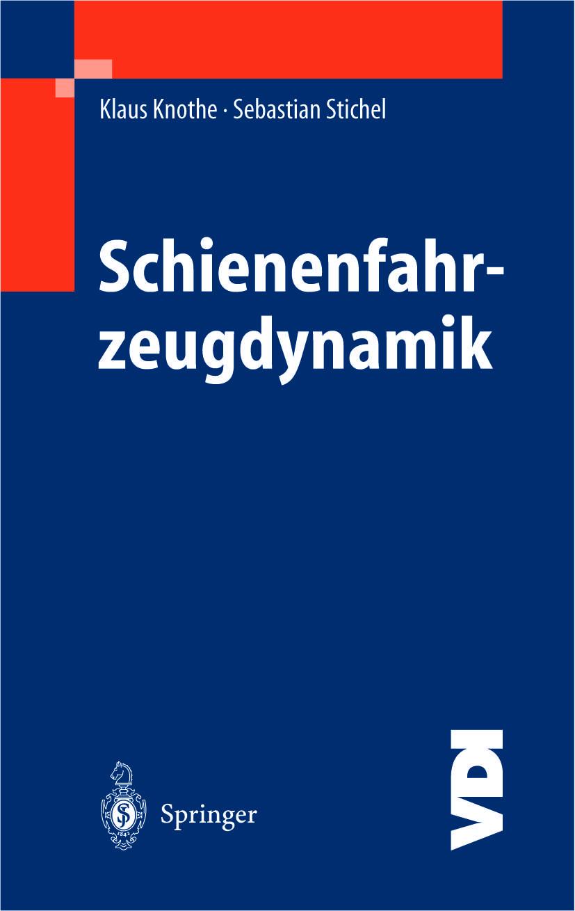 Vorderes Coverbild Schienenfahrzeugdynamik