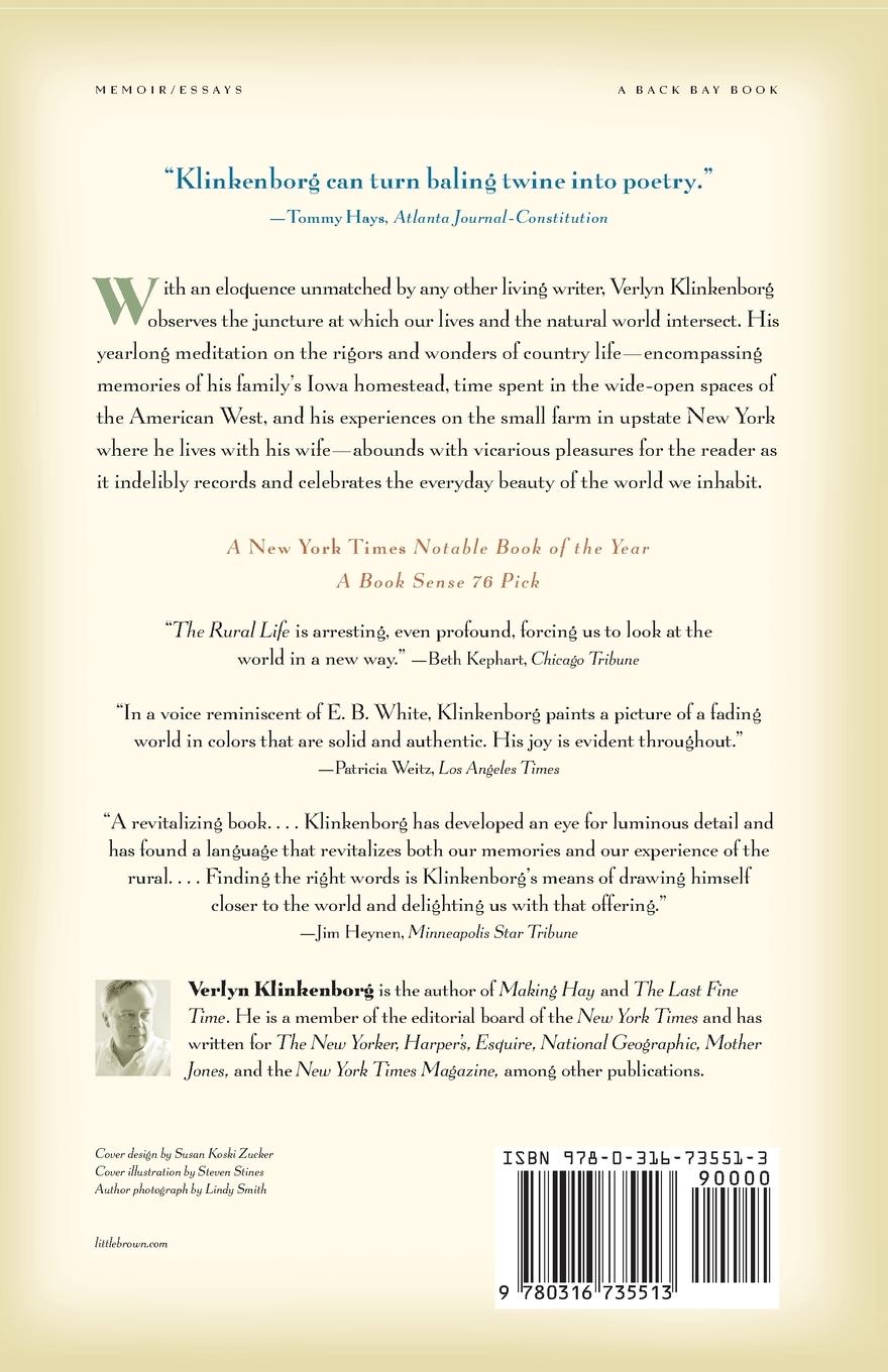 Rückseitencover The Rural Life