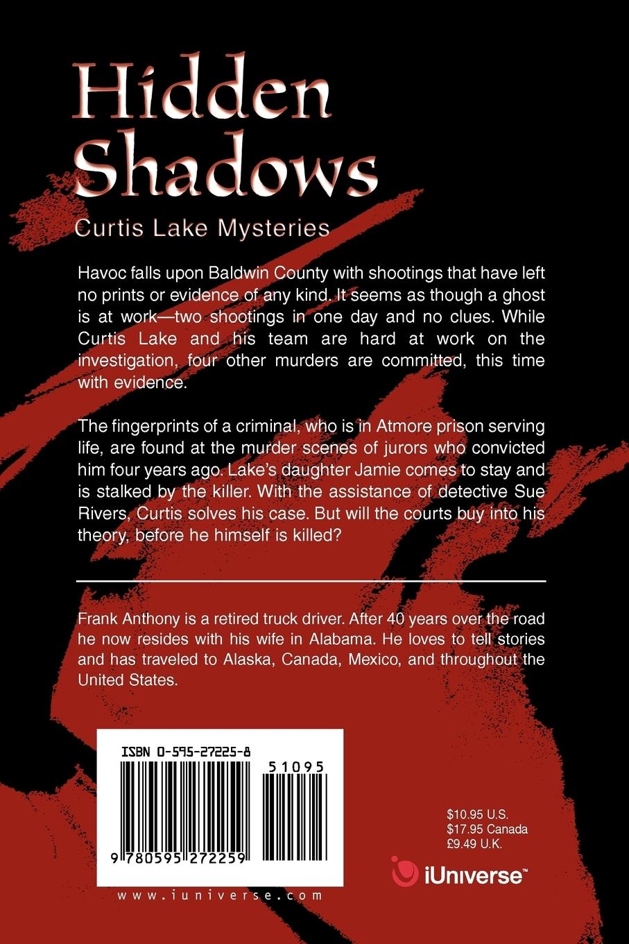 Rückseitencover Hidden Shadows