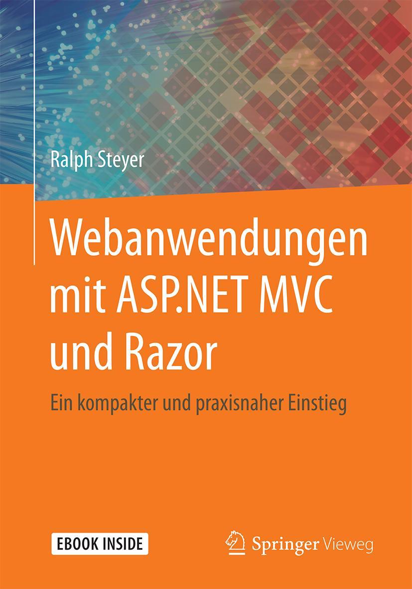 Vorderes Coverbild Webanwendungen mit ASP.NET MVC und Razor