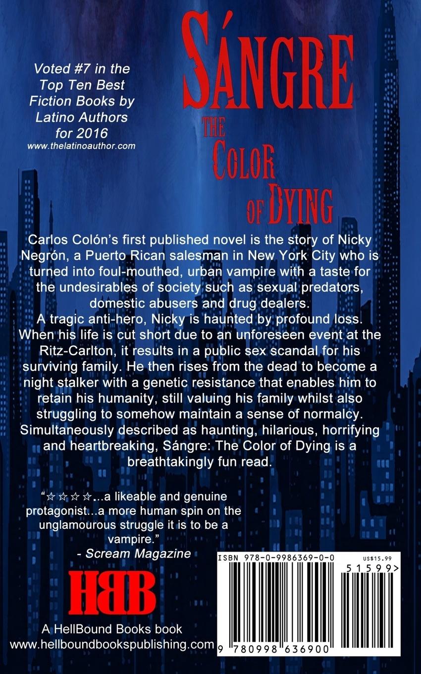 Rückseitencover Sangre