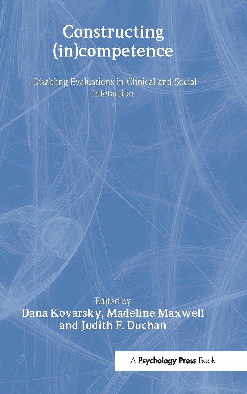 Vorderes Coverbild Constructing (in)competence