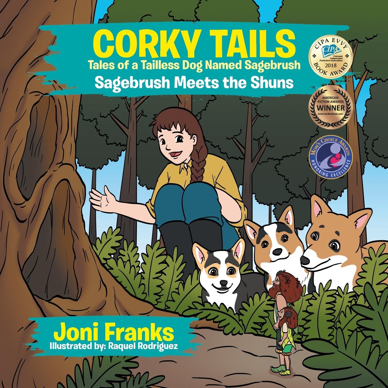 Vorderes Coverbild Corky Tails Tales of a Tailless Dog Named Sagebrush