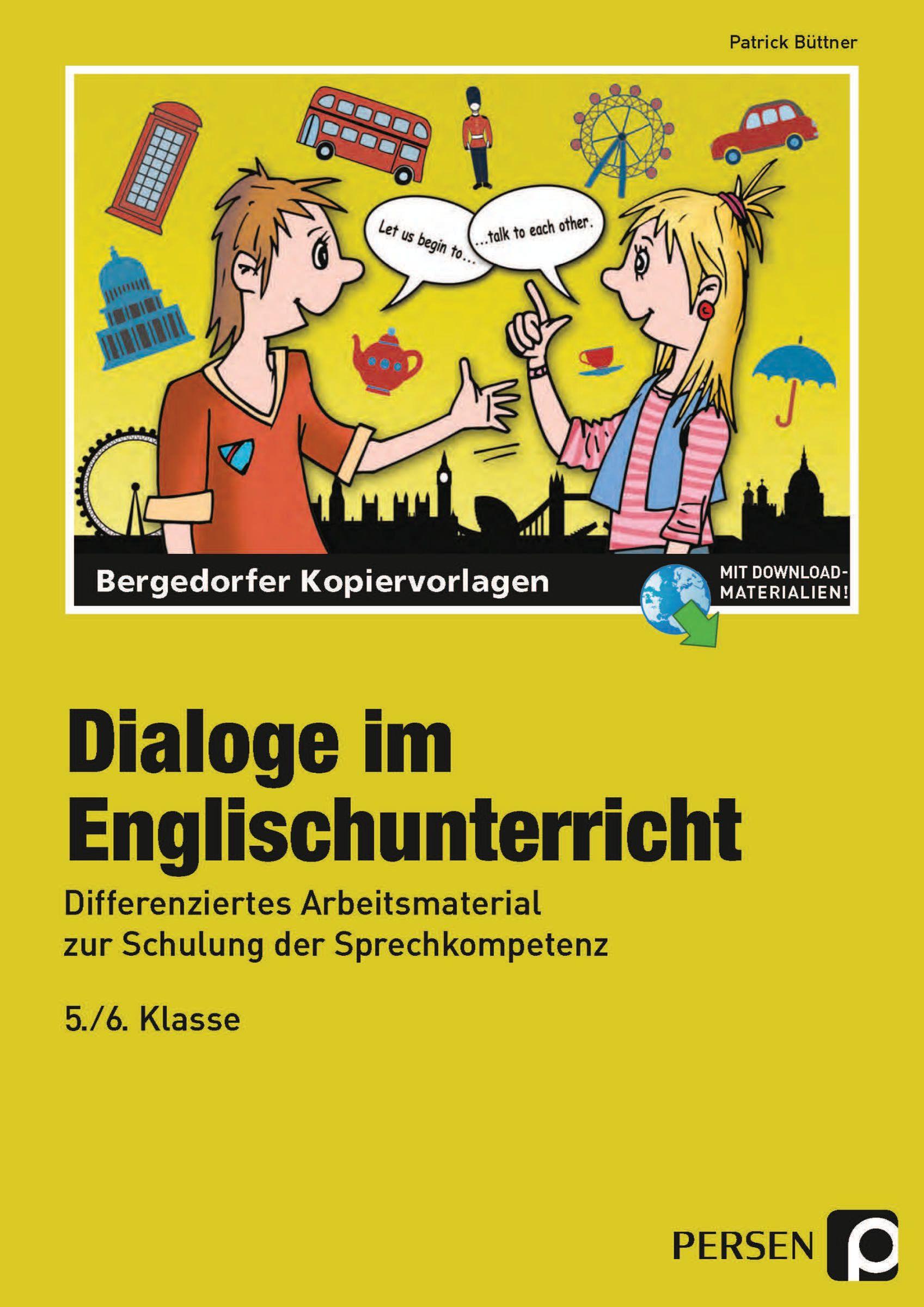 Vorderes Coverbild Dialoge im Englischunterricht - 5./6. Klasse