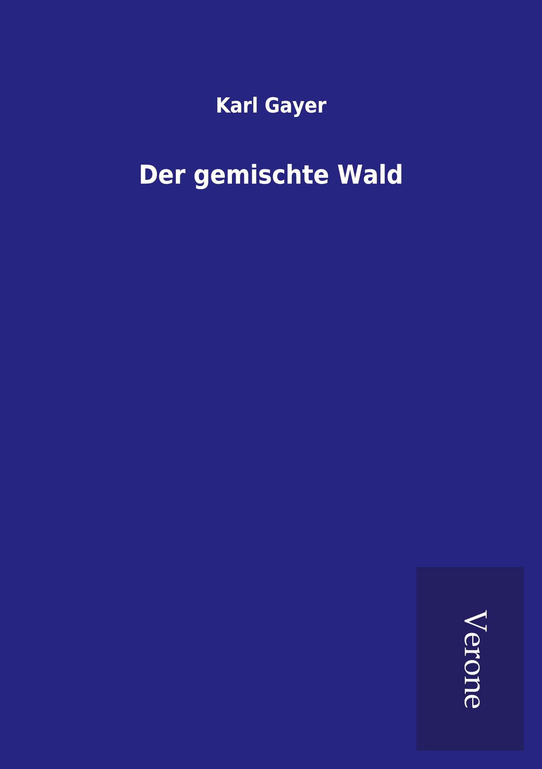 Vorderes Coverbild Der gemischte Wald