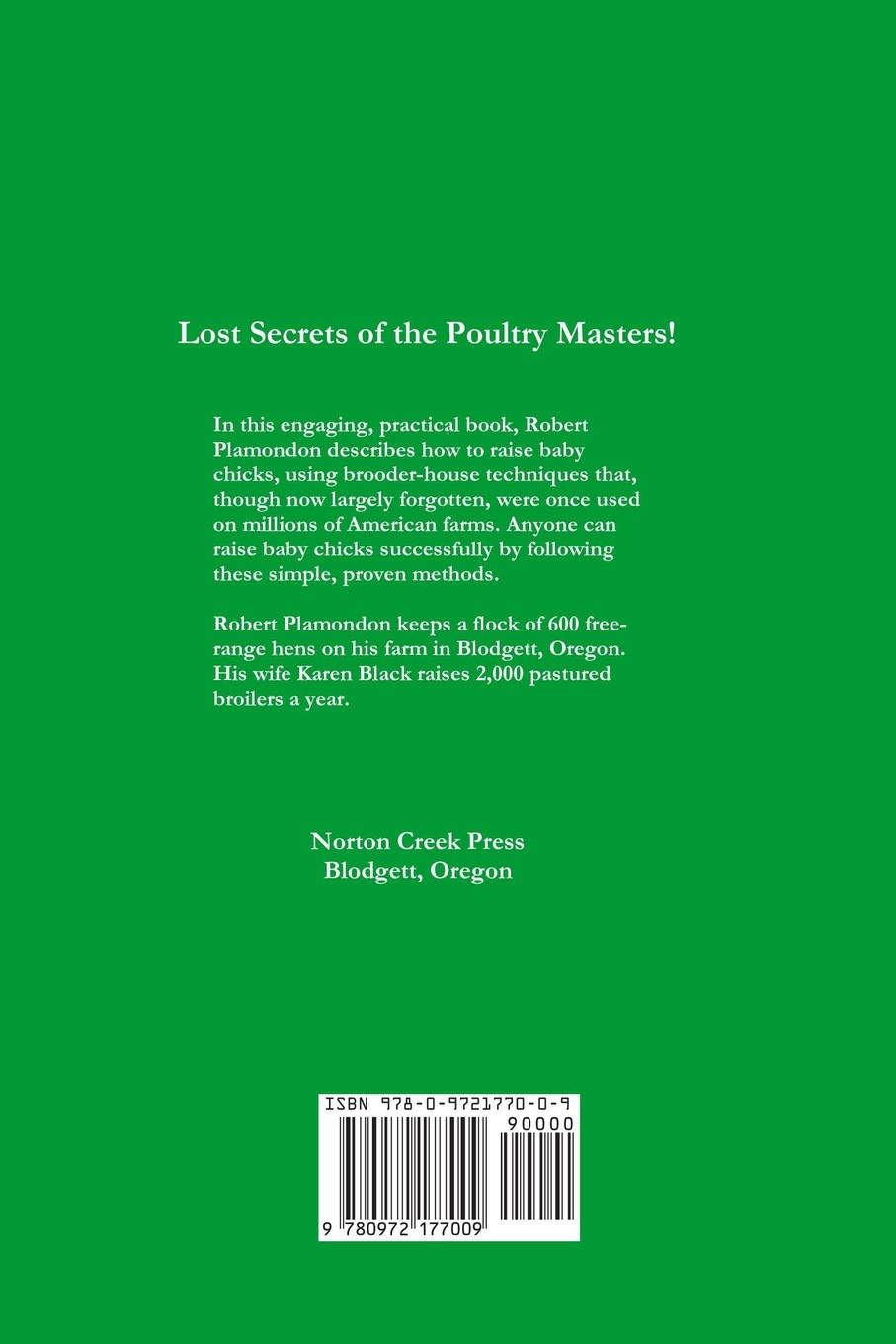 Rückseitencover Success with Baby Chicks