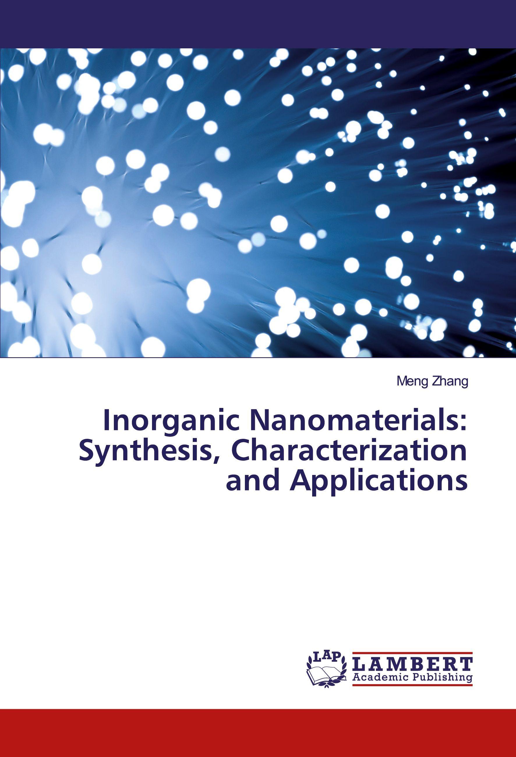 Vorderes Coverbild Inorganic Nanomaterials: Synthesis, Characterization and Applications
