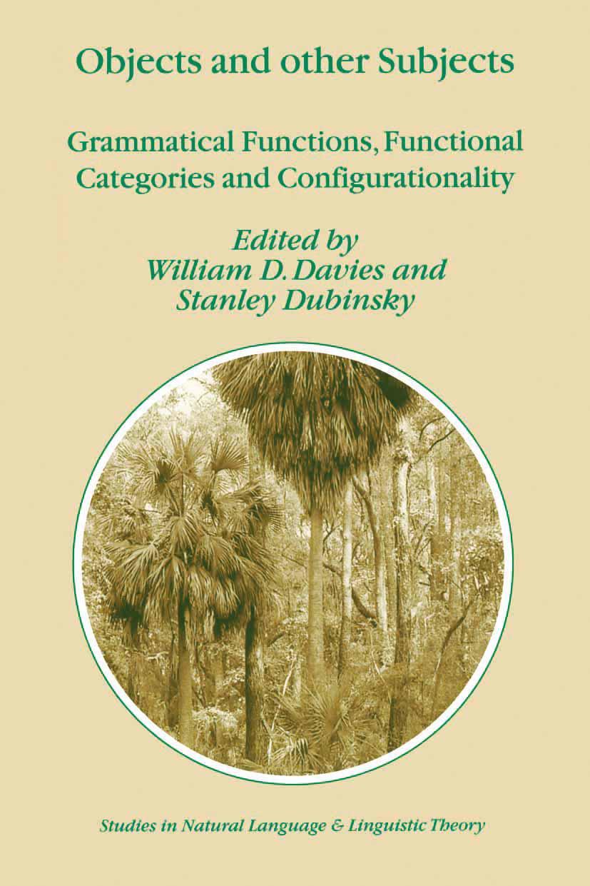 Vorderes Coverbild Objects and Other Subjects