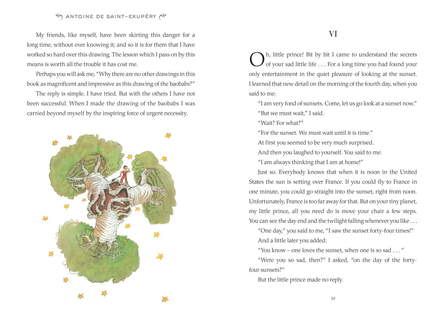 Beispielinhalt (Bild) The Little Prince. Gift Edition