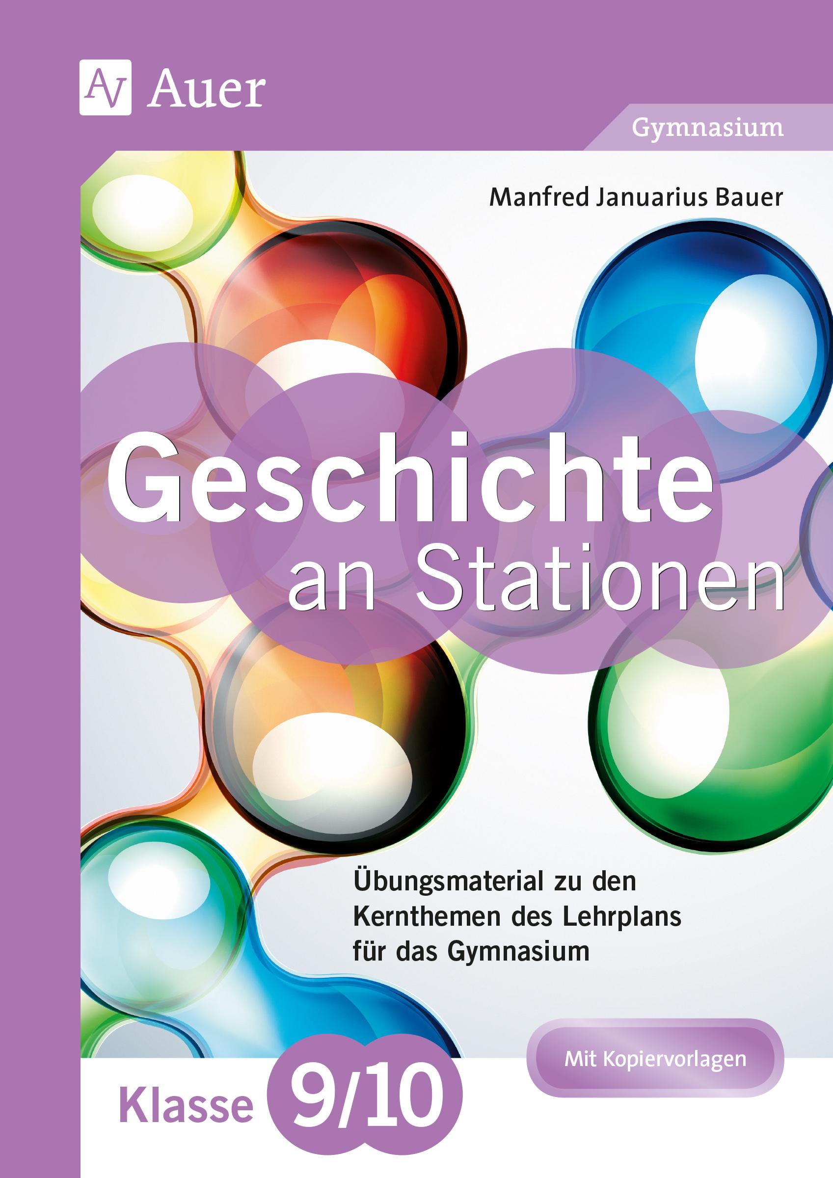 Vorderes Coverbild Geschichte an Stationen 9-10 Gymnasium