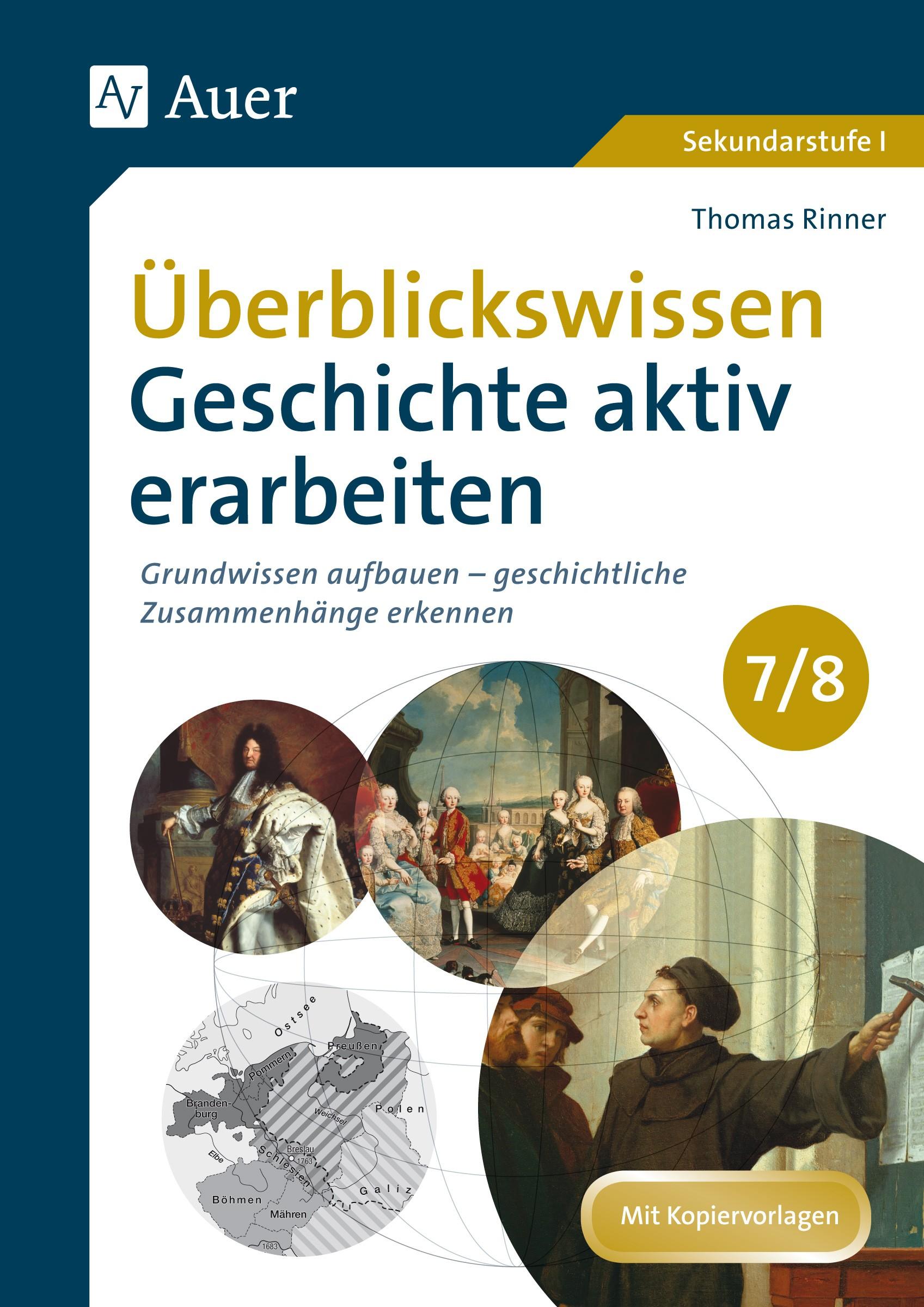 Vorderes Coverbild Überblickswissen Geschichte aktiv erarbeiten 7-8