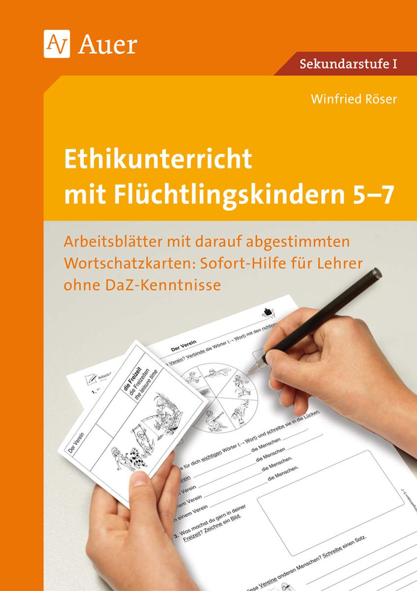 Vorderes Coverbild Ethikunterricht mit Flüchtlingskindern 5-7