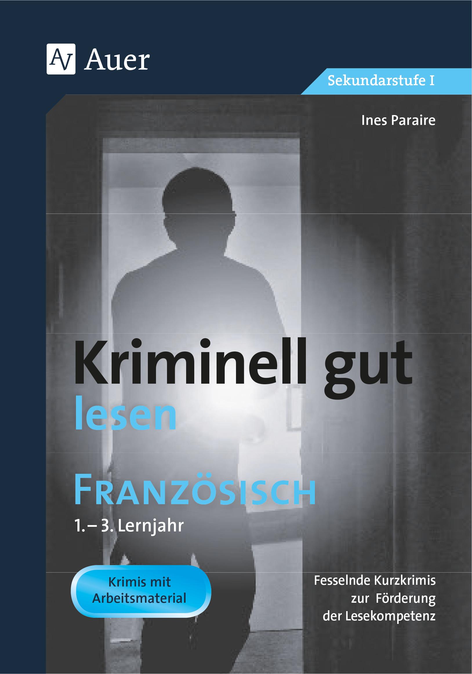 Vorderes Coverbild Kriminell gut lesen Französisch 1.-3. Lernjahr