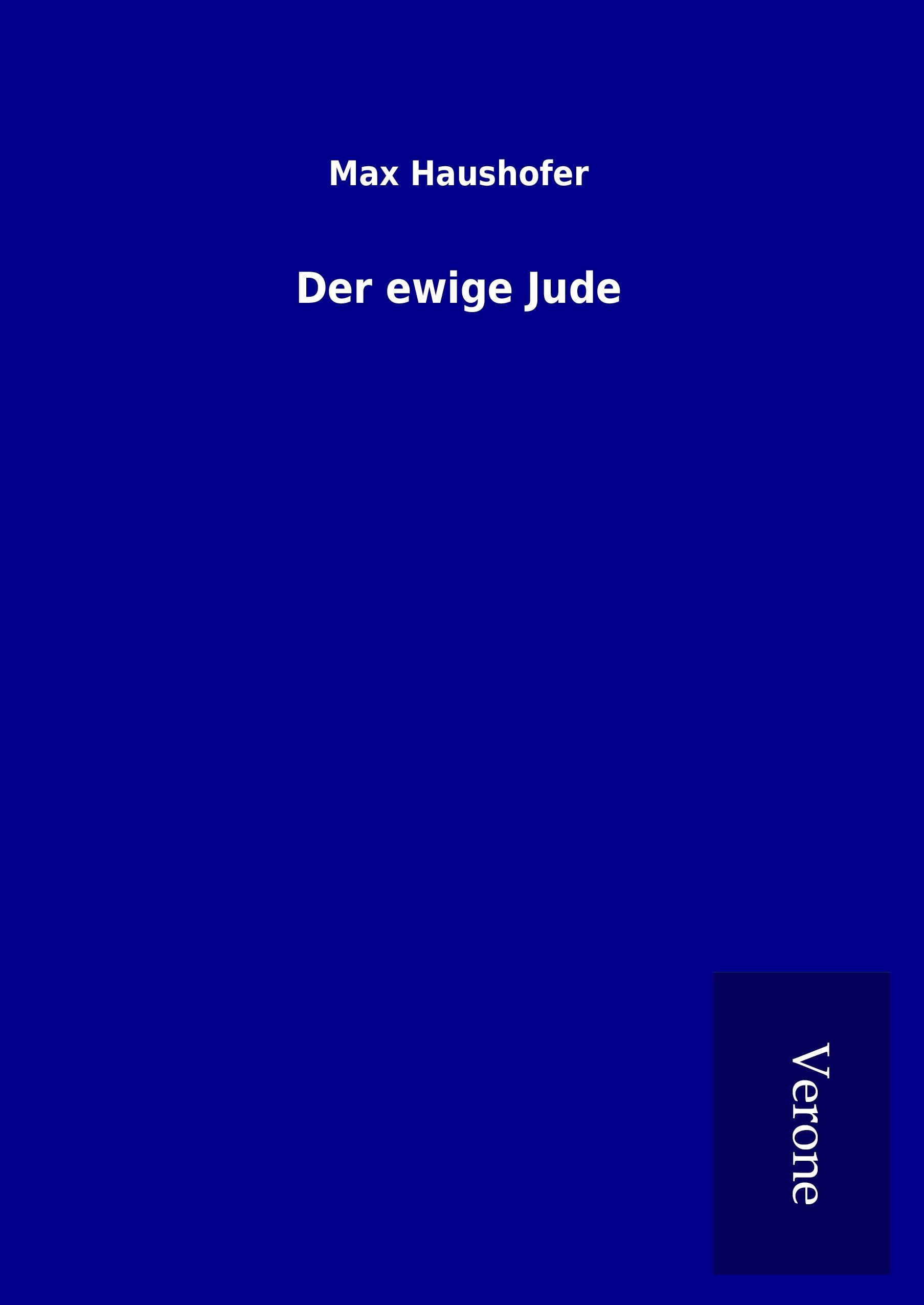 Vorderes Coverbild Der ewige Jude