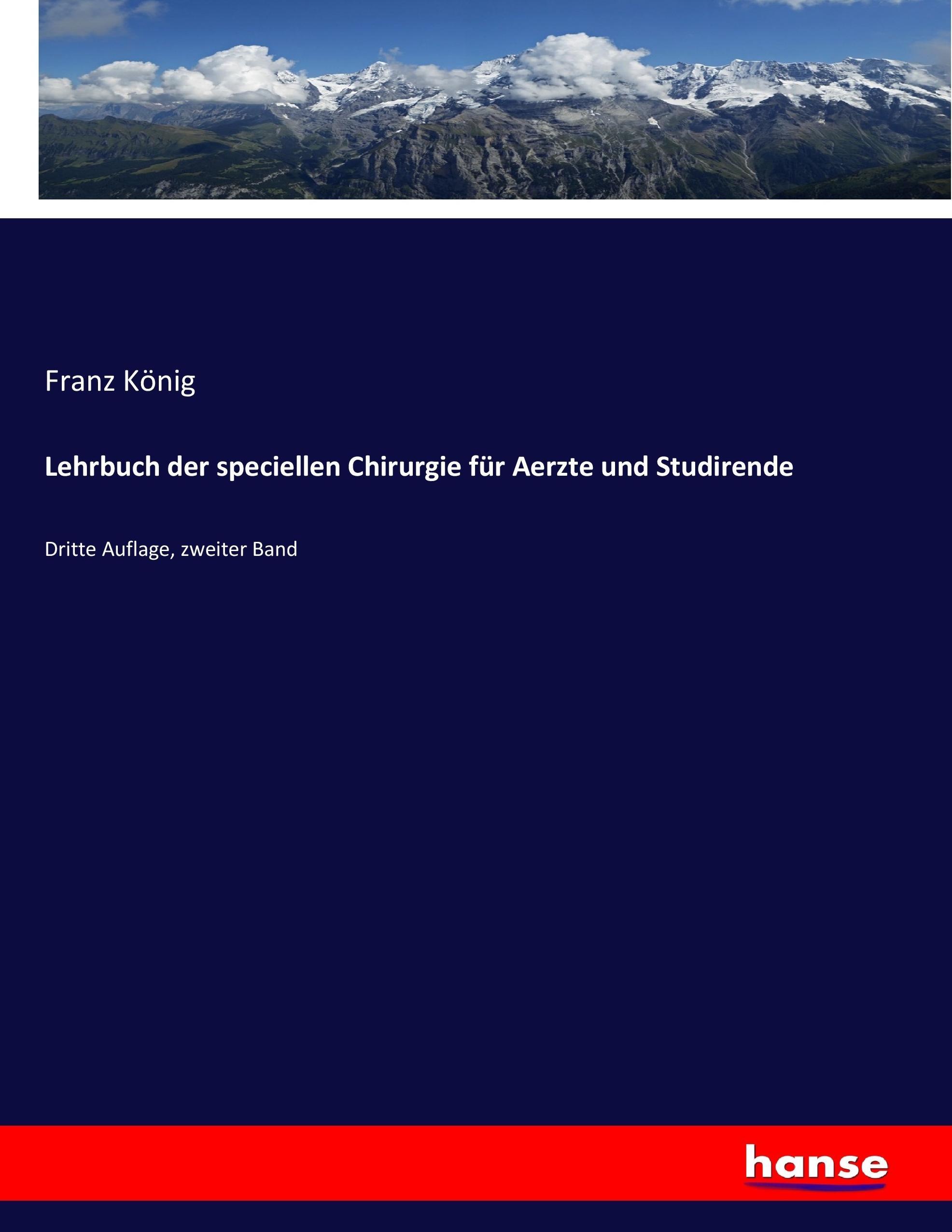 Vorderes Coverbild Lehrbuch der speciellen Chirurgie für Aerzte und Studirende