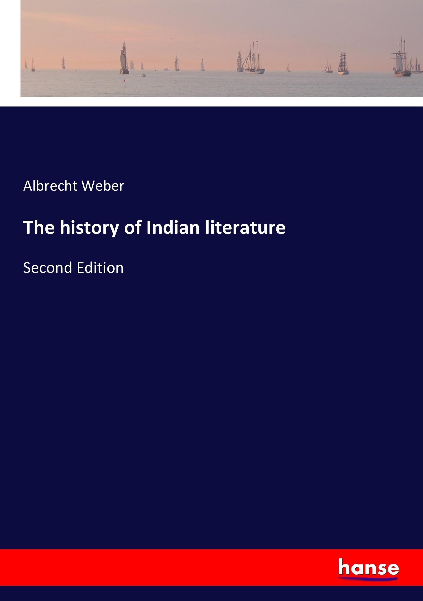 Vorderes Coverbild The history of Indian literature