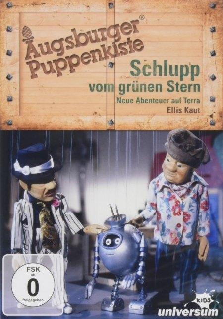 Vorderes Coverbild Augsburger Puppenkiste - Schlupp vom grünen Stern: Neue Abenteuer auf Terra