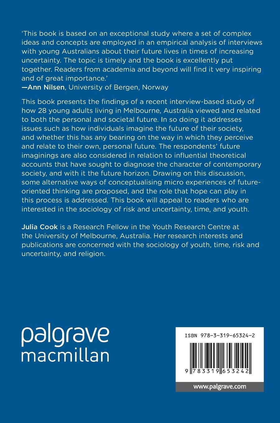 Rückseitencover Imagined Futures