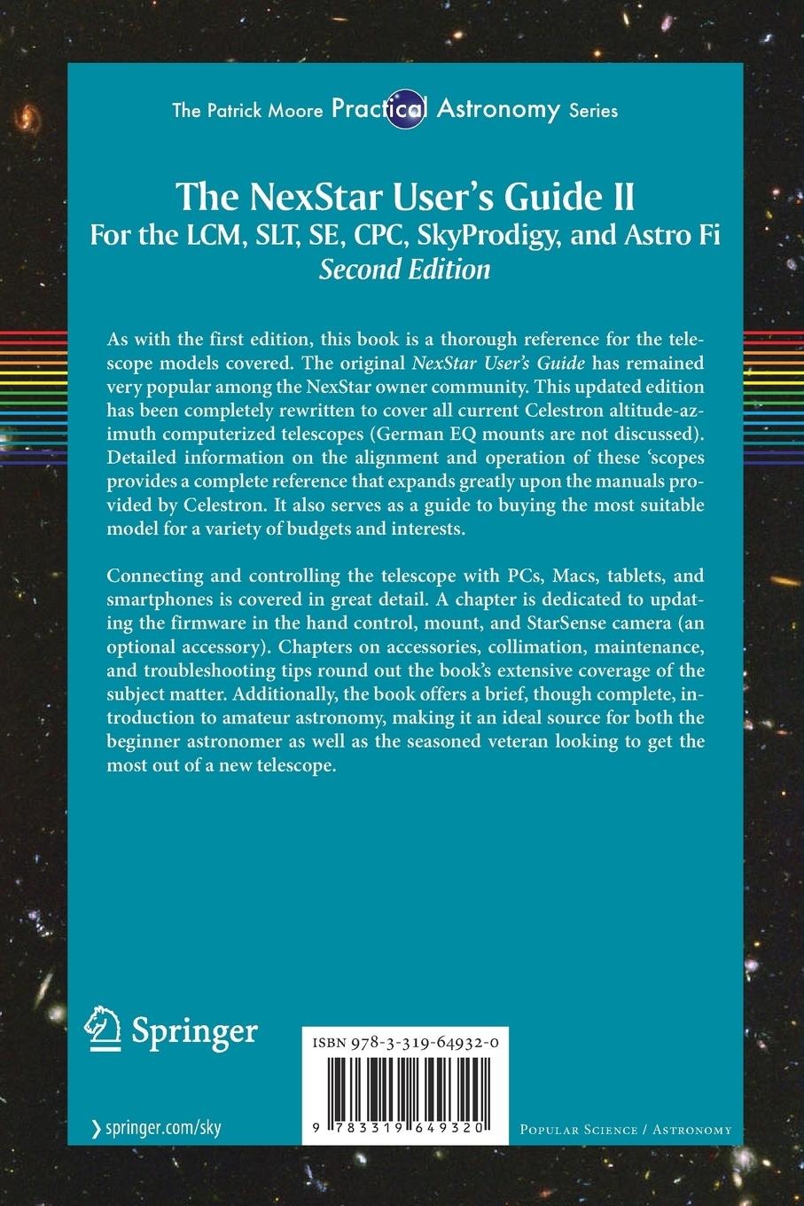 Rückseitencover The NexStar User's Guide II