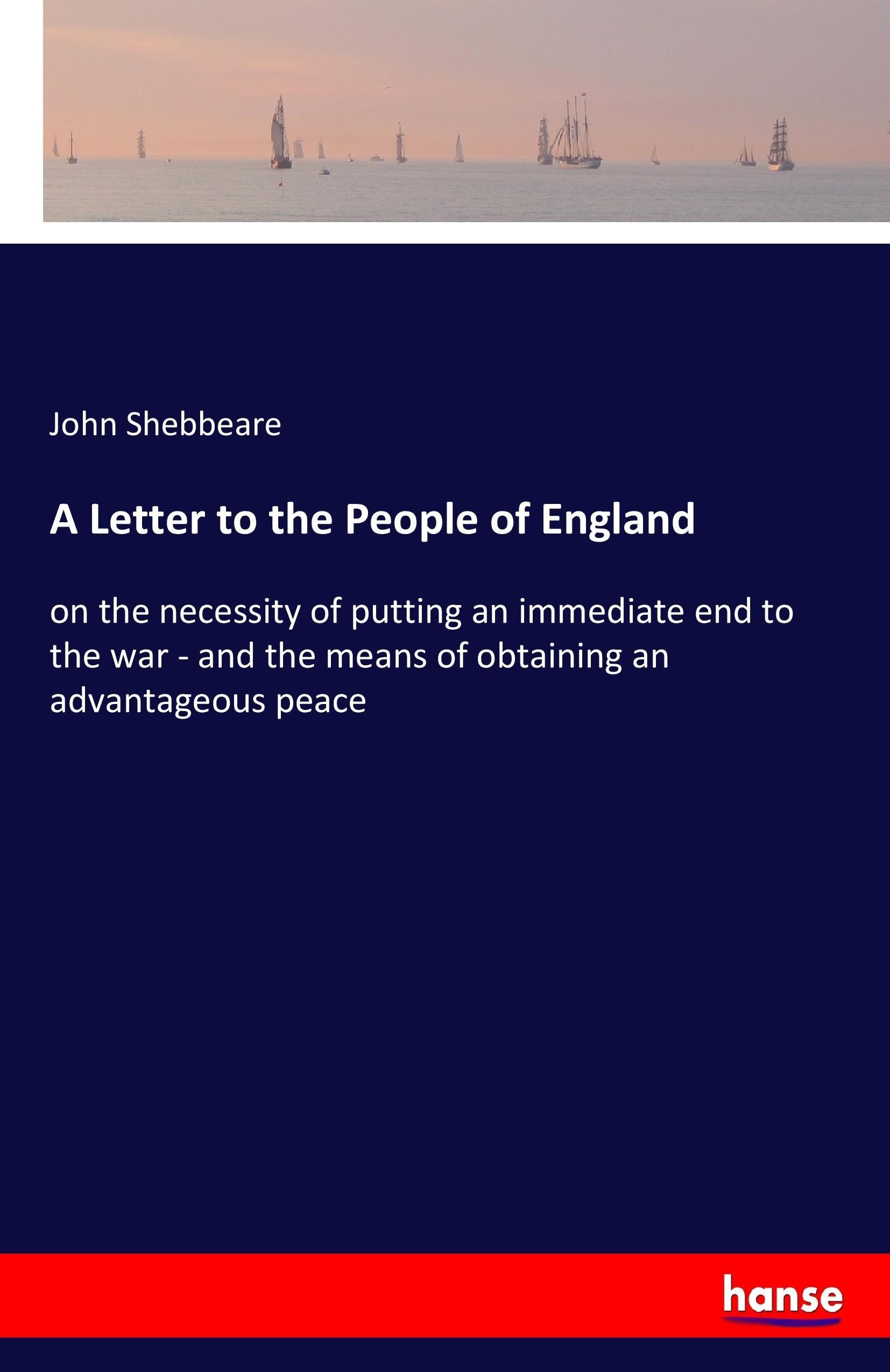 Vorderes Coverbild A Letter to the People of England