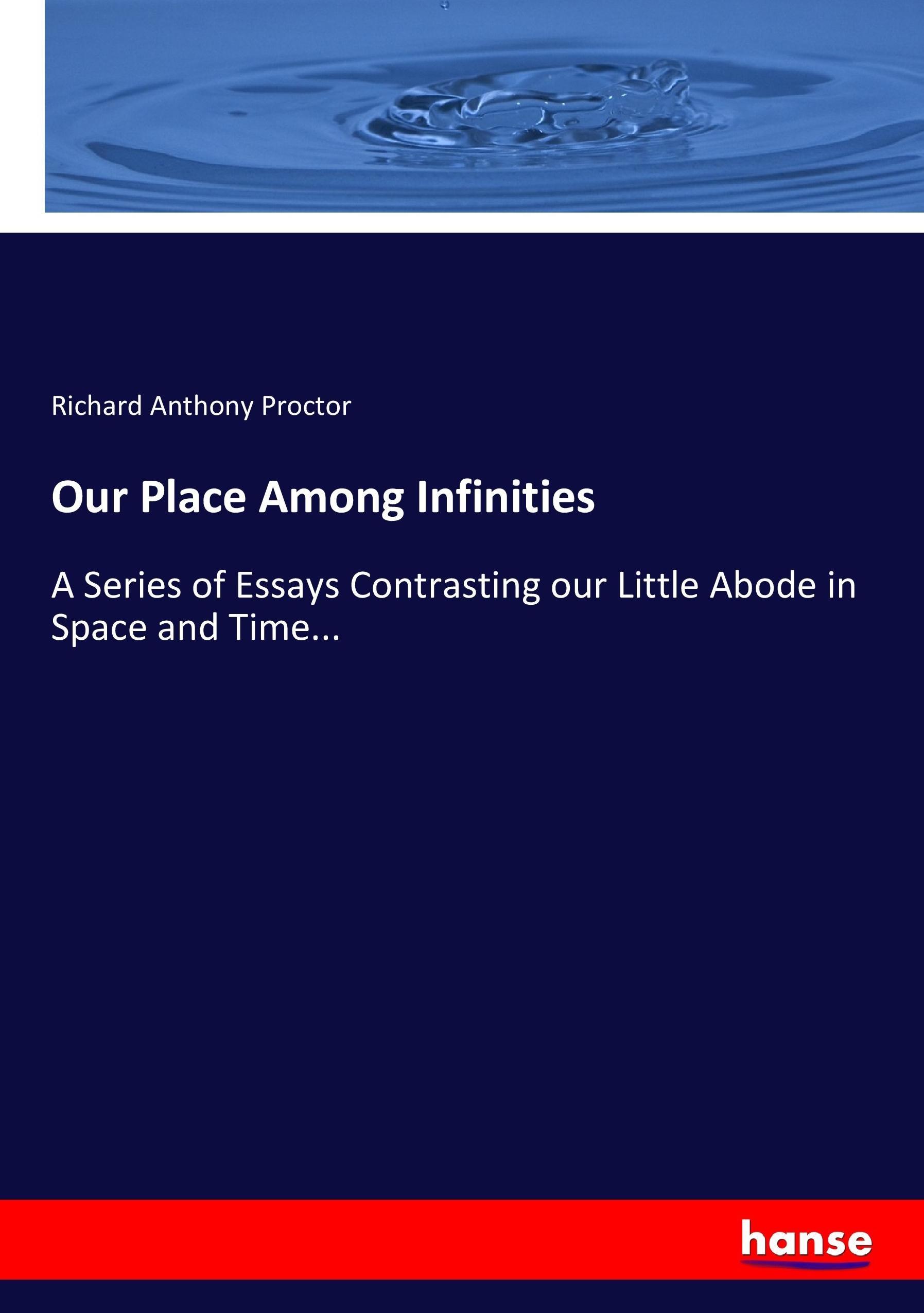 Vorderes Coverbild Our Place Among Infinities