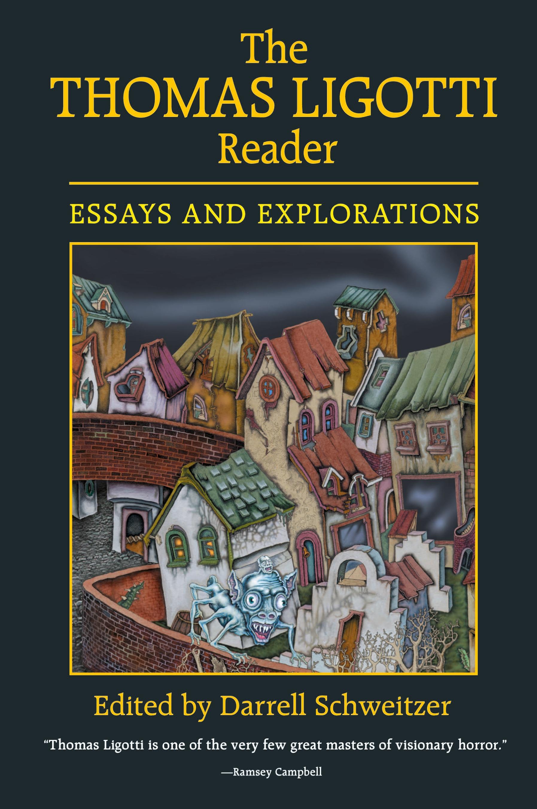 Vorderes Coverbild The Thomas Ligotti Reader