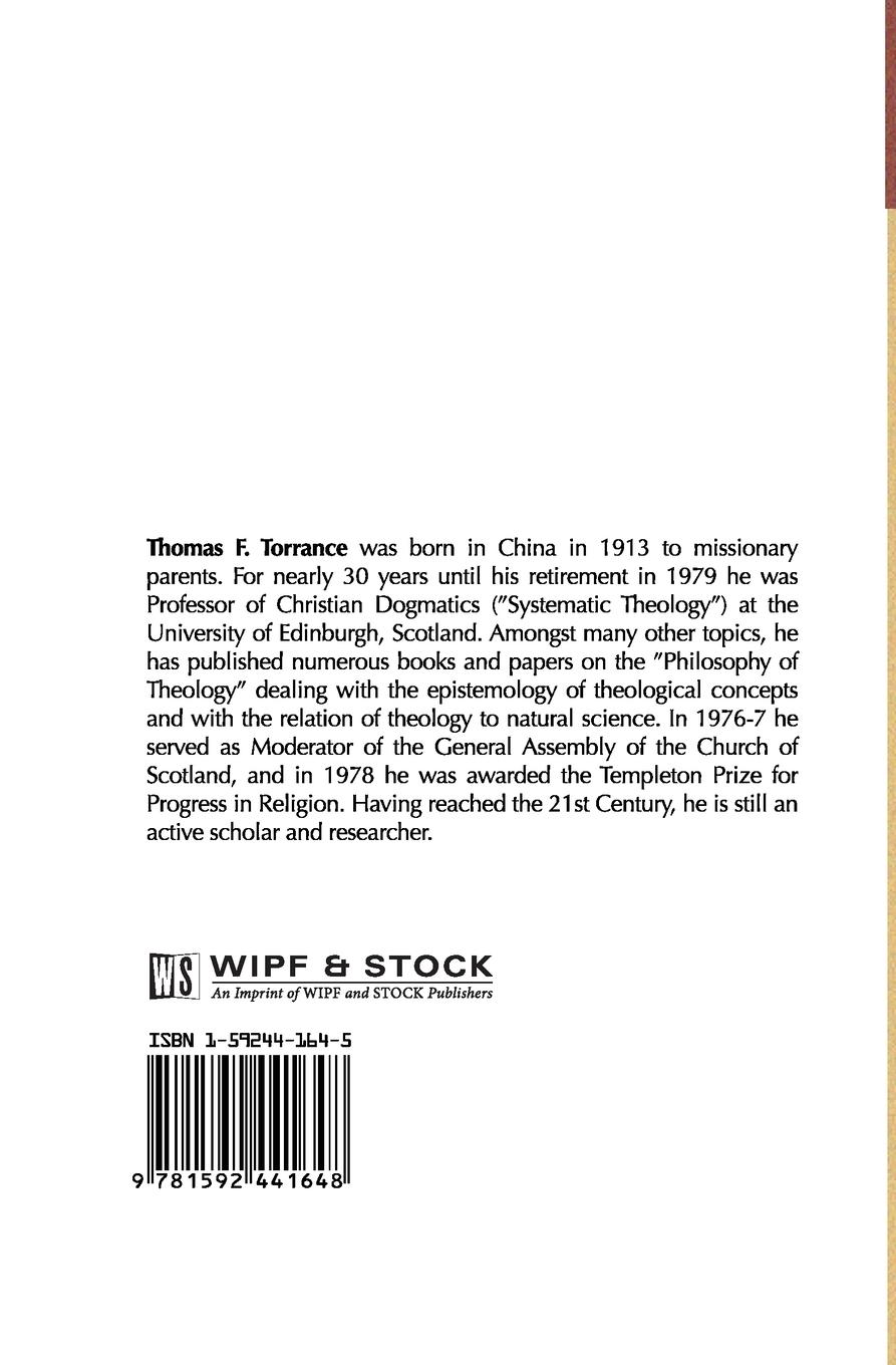 Rückseitencover Reality and Evangelical Theology