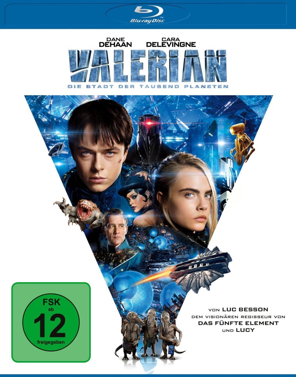 Vorderes Coverbild Valerian - Die Stadt der tausend Planeten