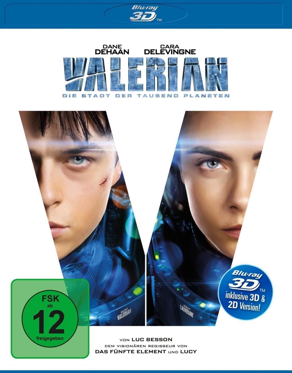 Vorderes Coverbild Valerian - Die Stadt der tausend Planeten
