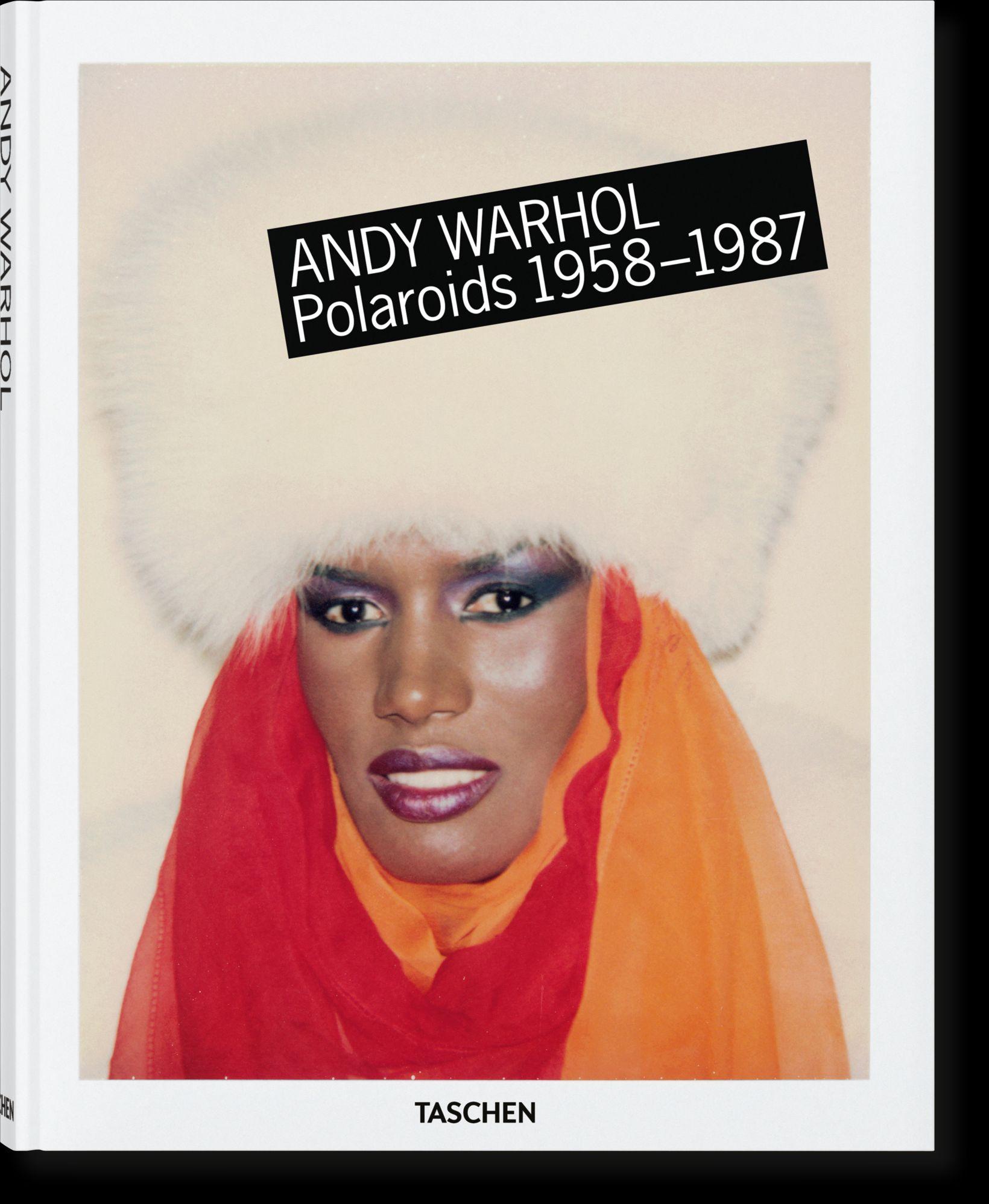 Vorderes Coverbild Andy Warhol. Polaroids 1958-1987
