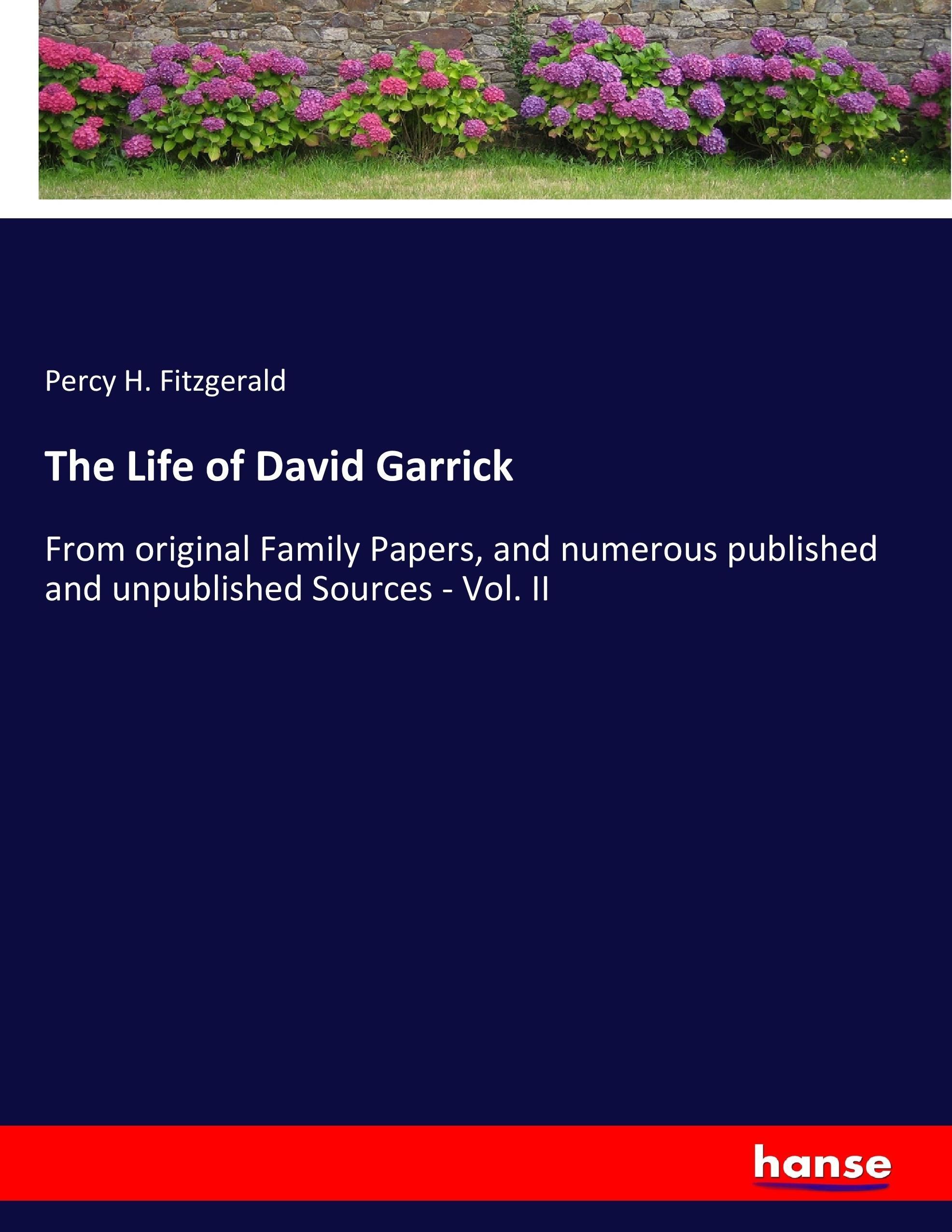 Vorderes Coverbild The Life of David Garrick